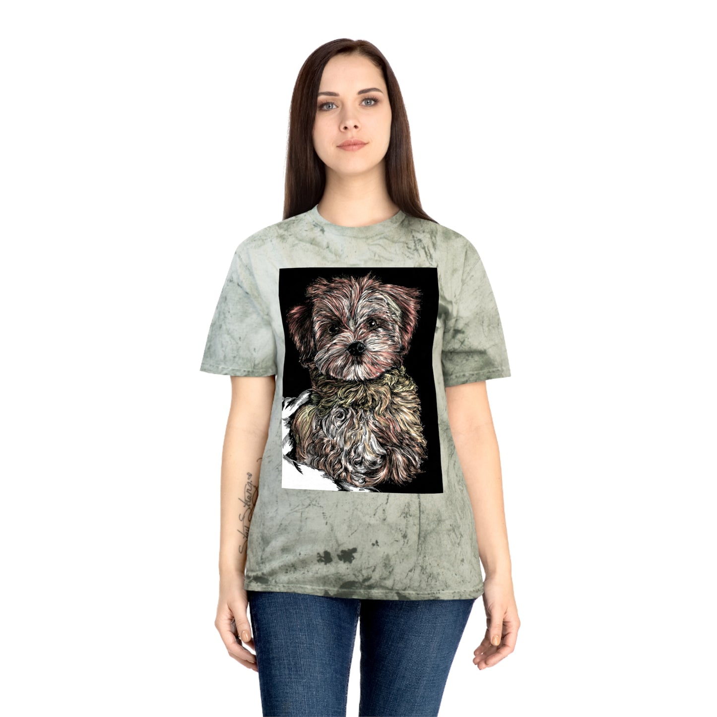 Puppy Colorful Art Unisex T-Shirt - Perfect Gift for Pet Lovers