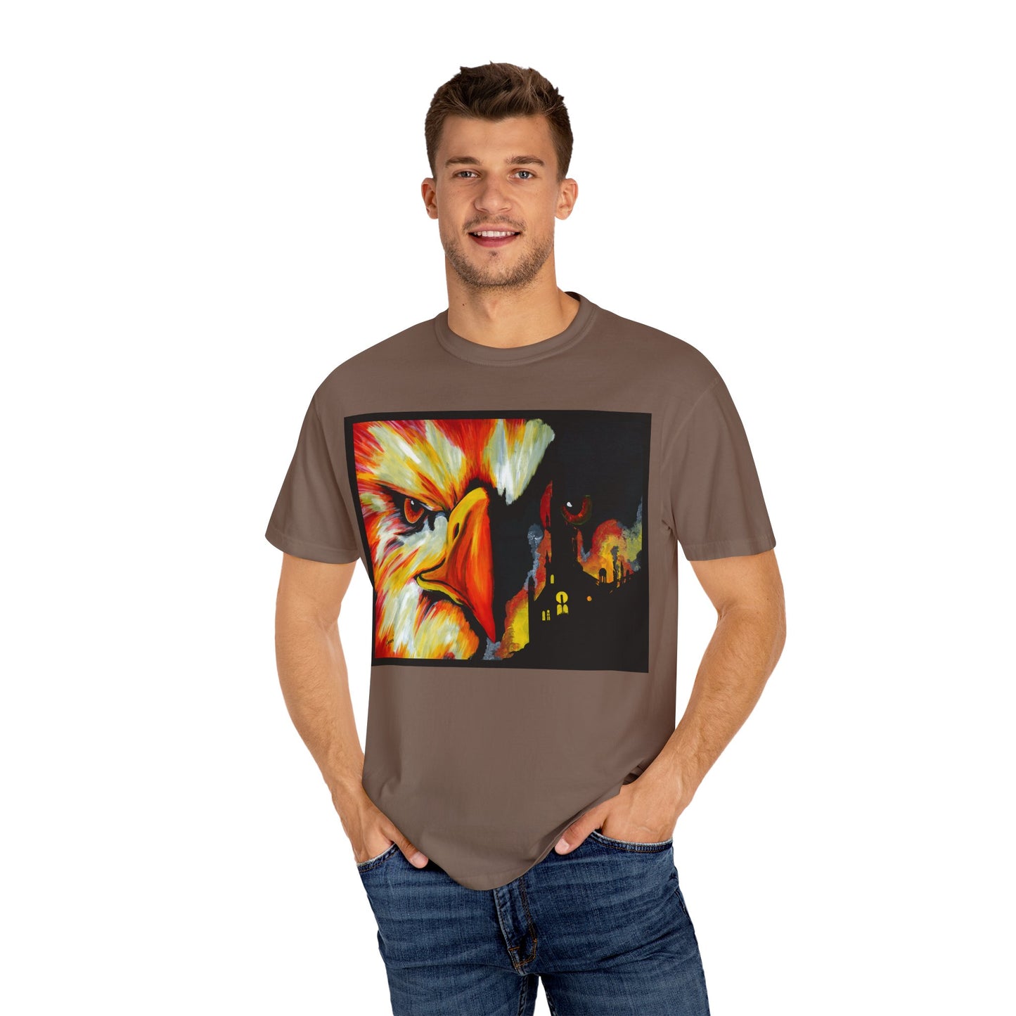 Mythical Phoenix Unisex T-Shirt - Eye-Catching Graphic Tee