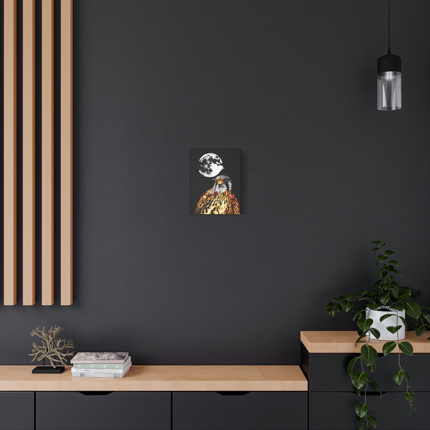 Falcon Wall Art, Falcon Print, Wildlife Art, Bird of Prey