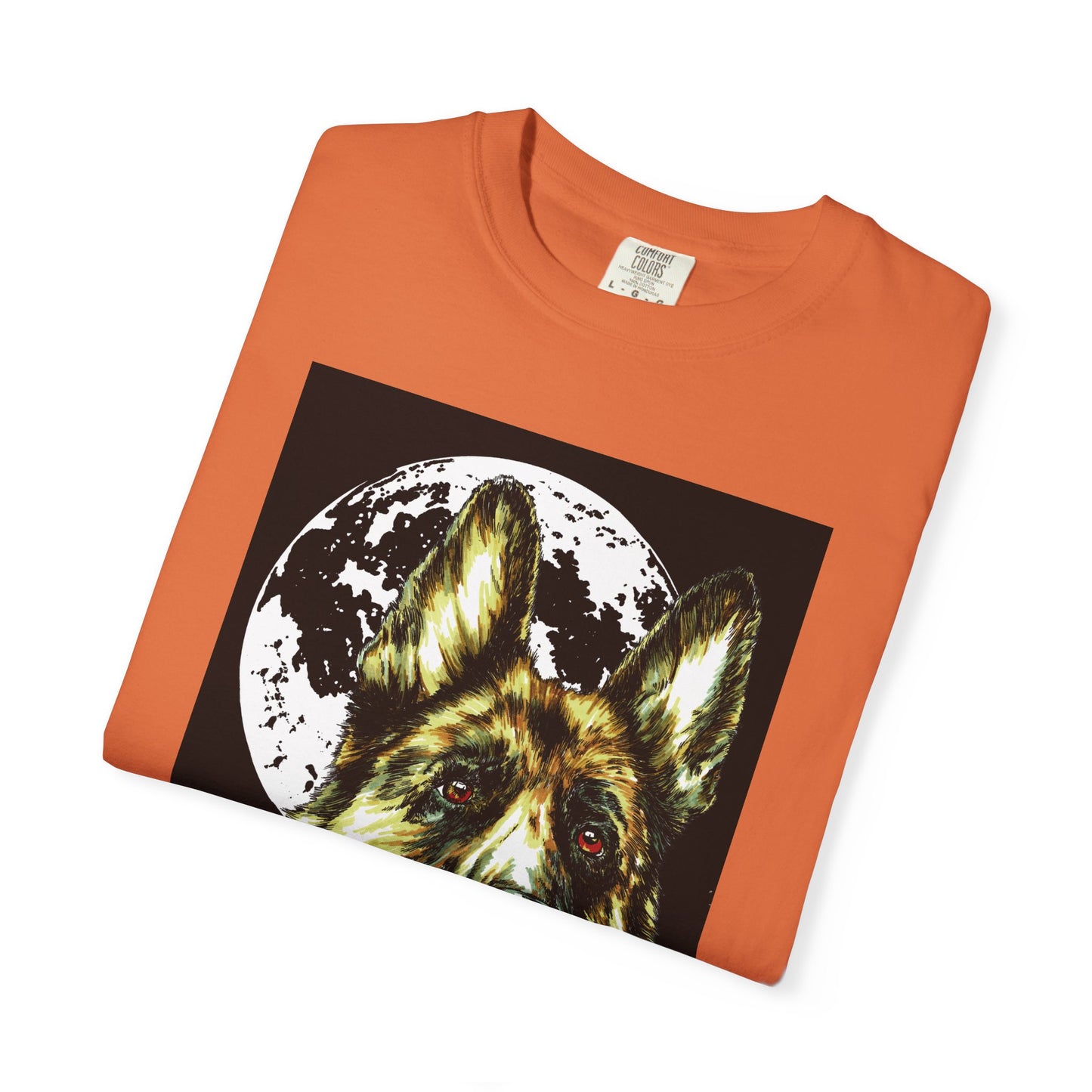 German Shepherd Hand Painted Unisex T-shirt
