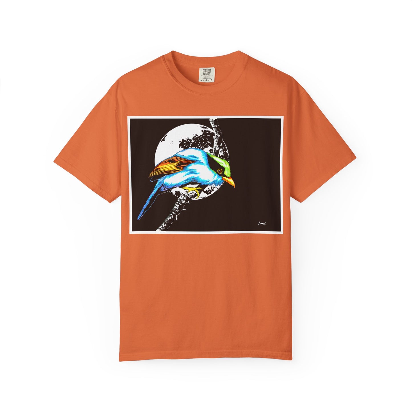 Colorful Bird Graphic Unisex T-Shirt - Nature Lover Apparel