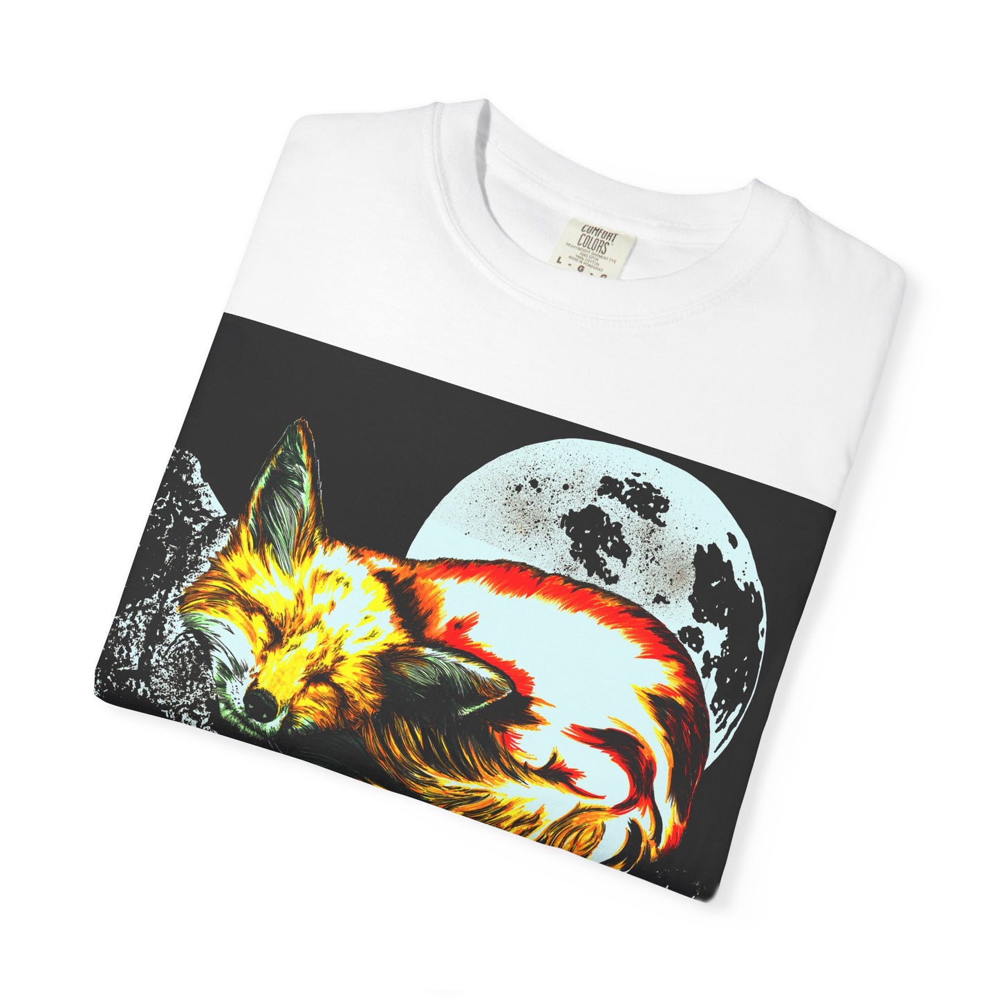 Dreamy Red Fox Graphic Unisex T-Shirt - Night Vibes