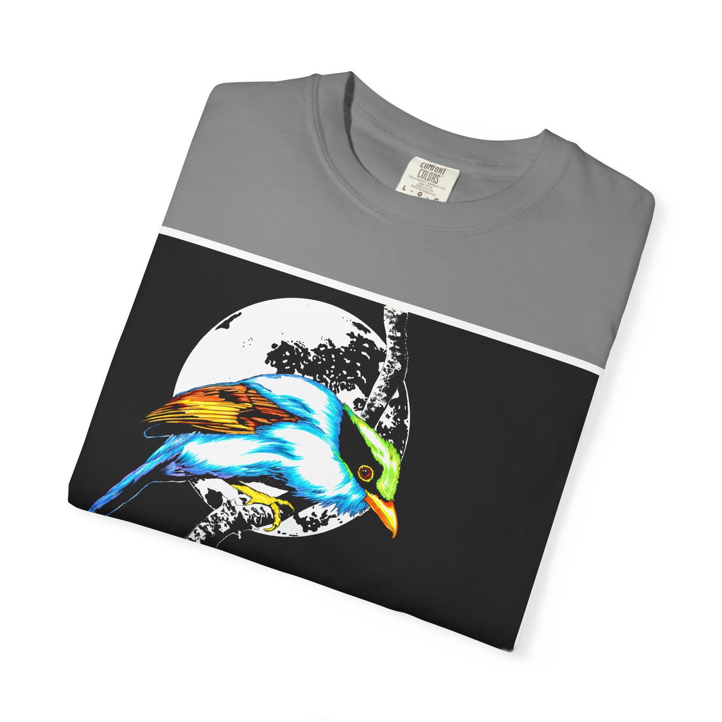Colorful Bird Graphic Unisex T-Shirt - Nature Lover Apparel