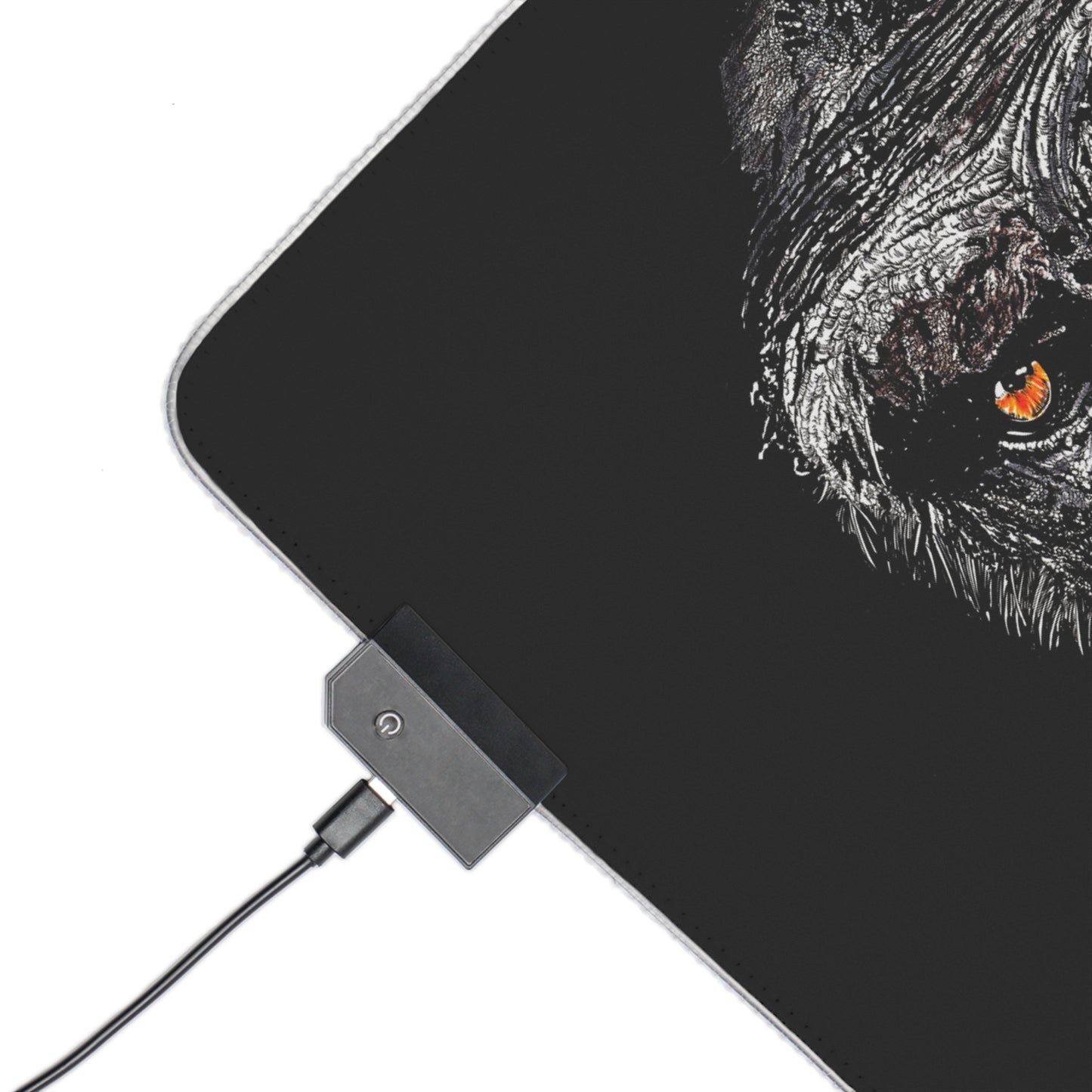 Gorilla Illuminated Monkey Design Gaming Mouse Pad