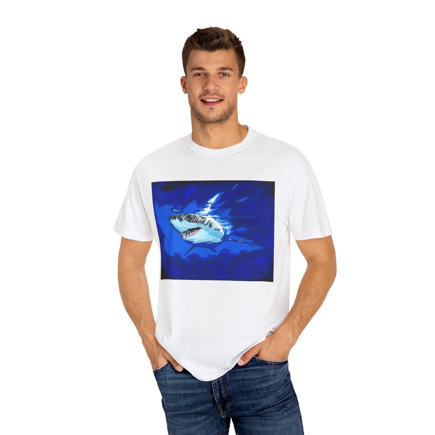 Shark Graphic Unisex T-Shirt - Ocean Adventure Tee