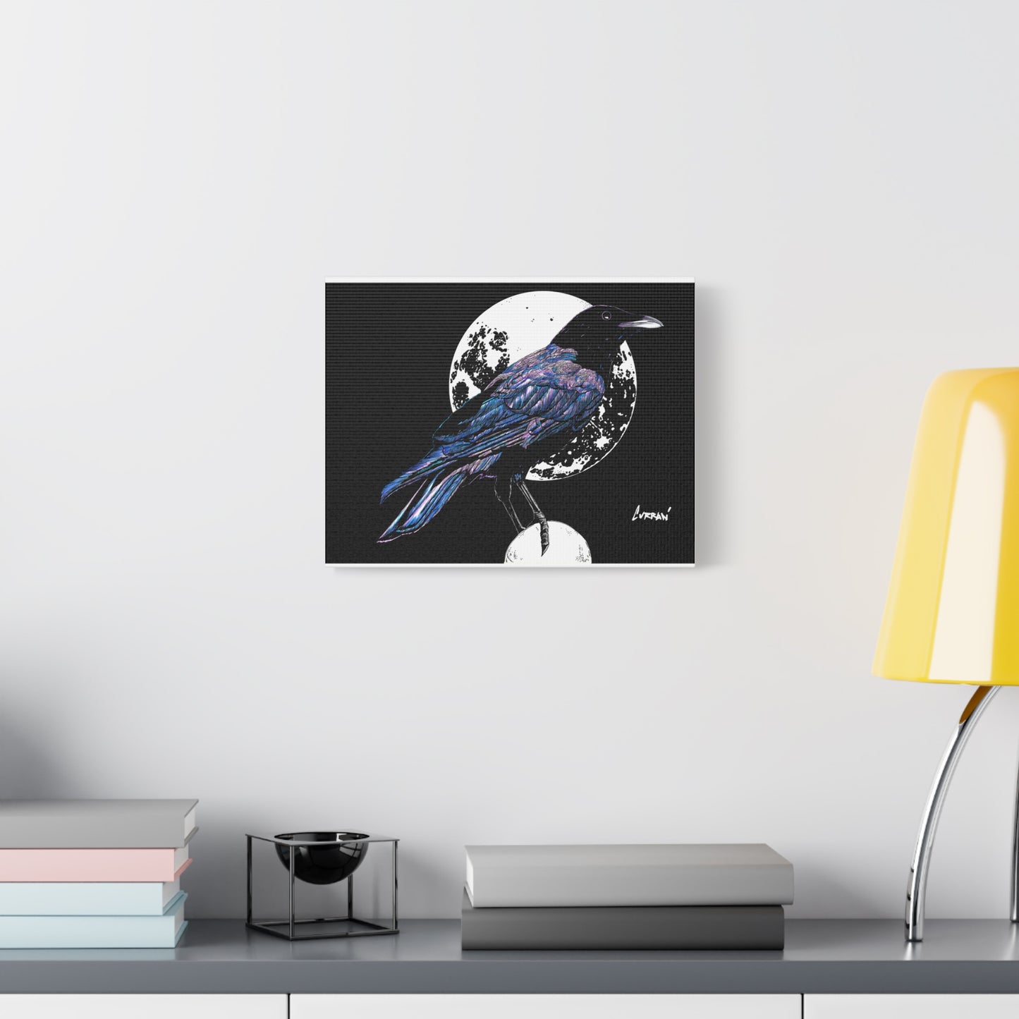 Crow Art – Original Hand-Drawn Unique, Detailed Illustration