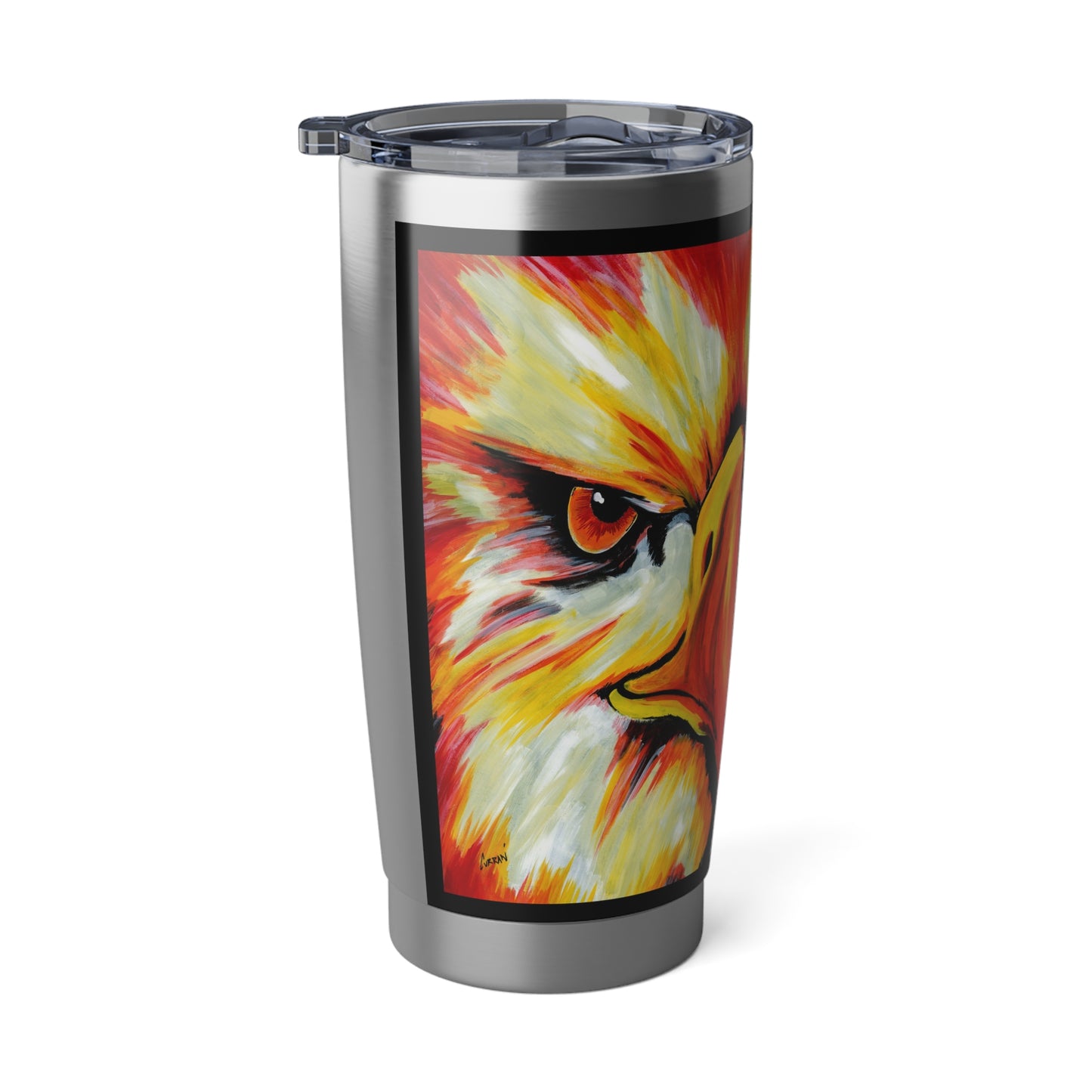 Phoenix Wall Art 20oz Tumbler - Hand Drawn Travel Mug, Unique Gift, Original Design, Vagabond Cup, Great Christmas Gift, Birthday Gift
