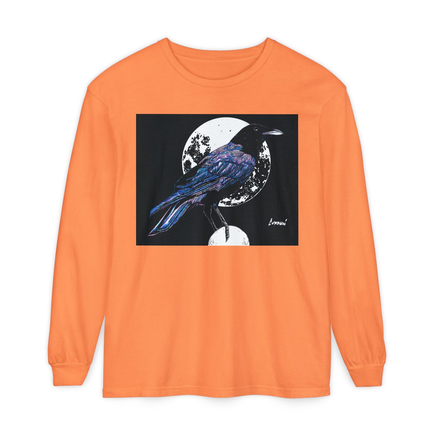 Mystical Crow Long Sleeve T Shirt Unisex