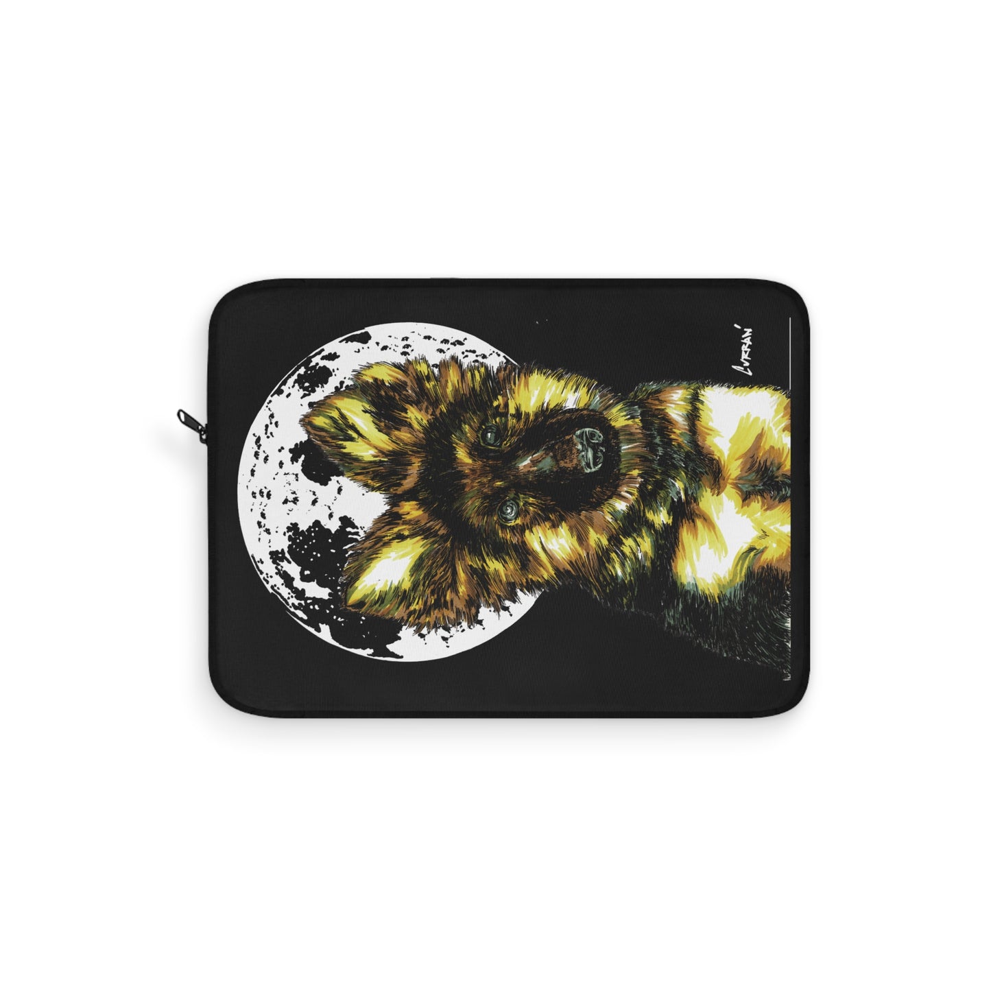 German Sheppard Puppy Laptop Sleeve, Stylish Protective Case