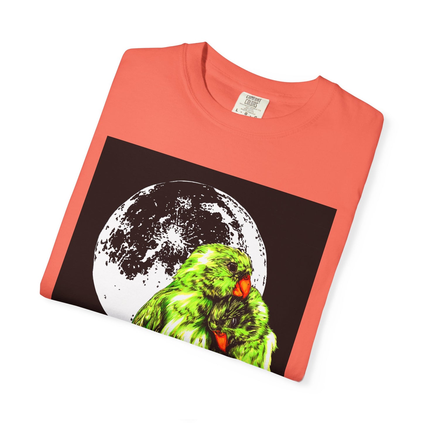 Parrots in the Moonlight Unisex T-shirt