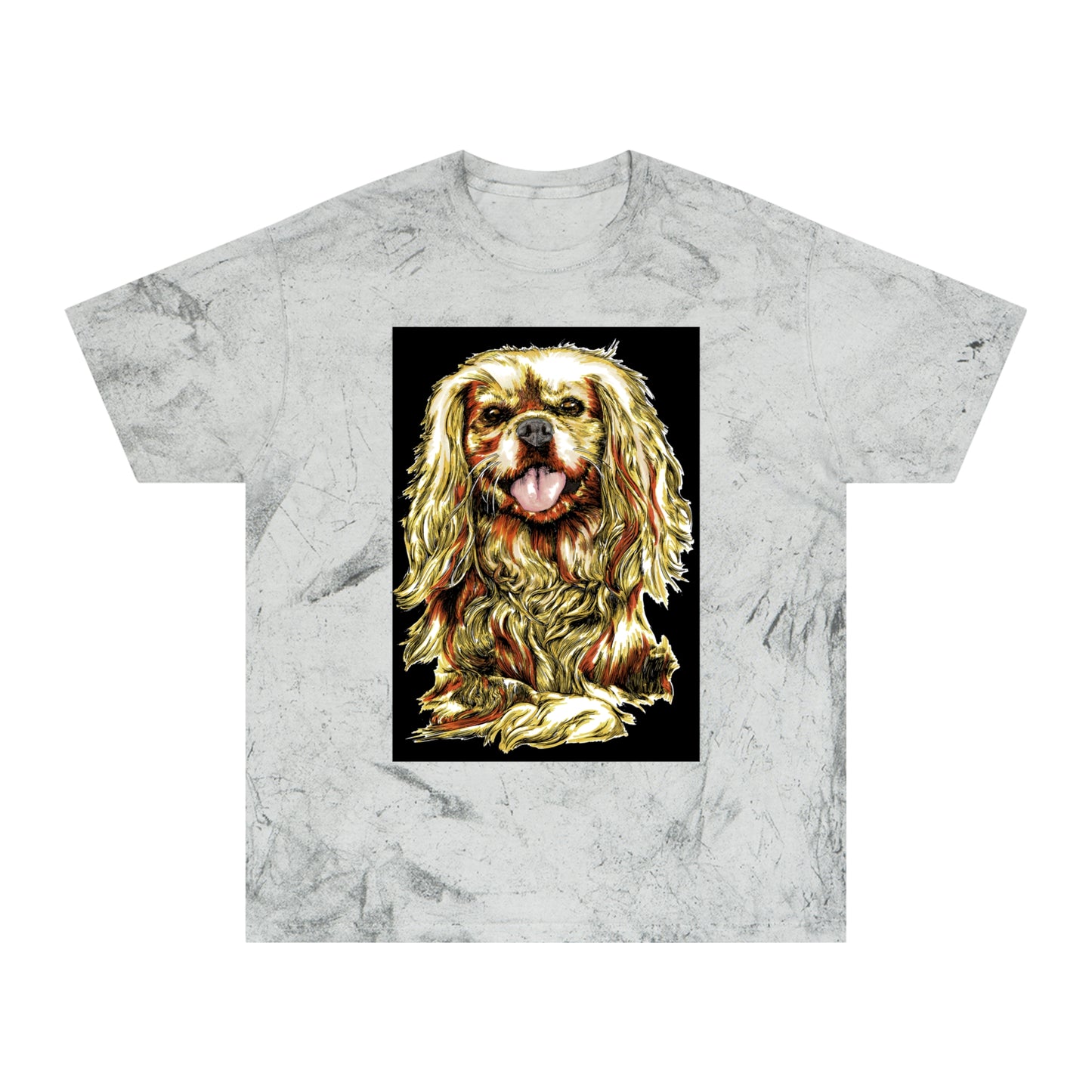 Colorful Dog Art Unisex T Shirt Perfect Gift for Pet Lovers