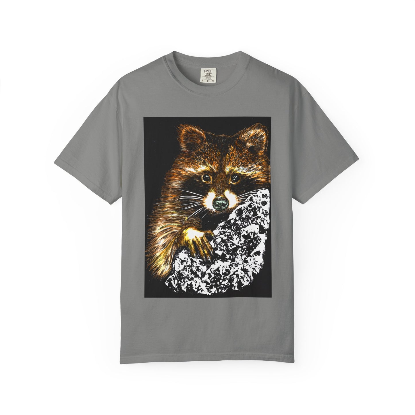 Vintage Raccoon Graphic Unisex T-shirt - Nature Lover Gift