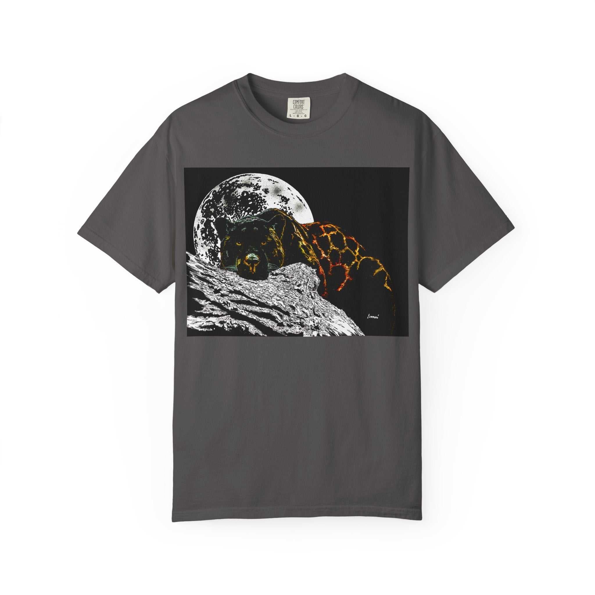 Panther Unisex T-Shirt - Garment-Dyed Animal Tee