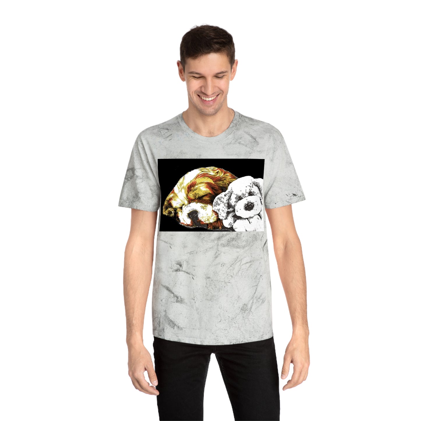 Color Blast Cocker Spaniel Unisex T-Shirt