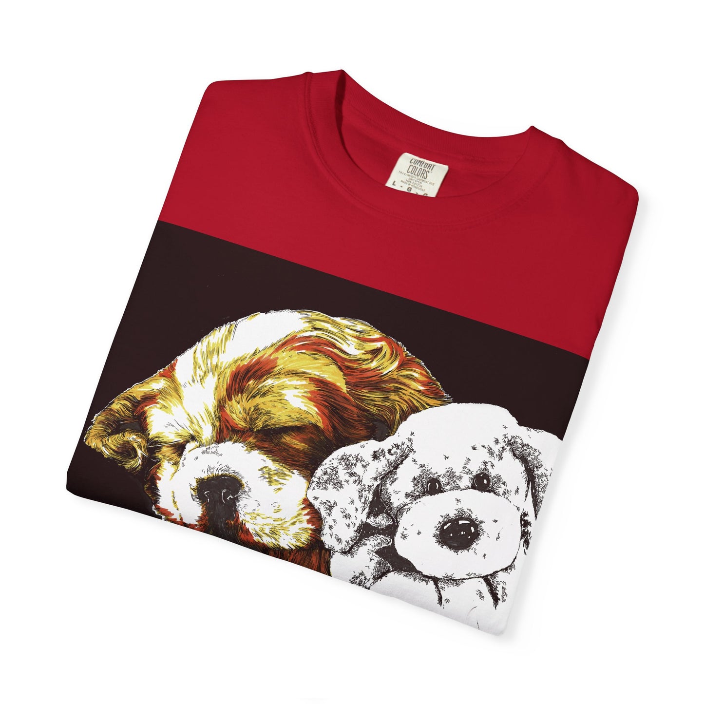 Cocker Spaniel T-shirt - Hand Drawn Art Design