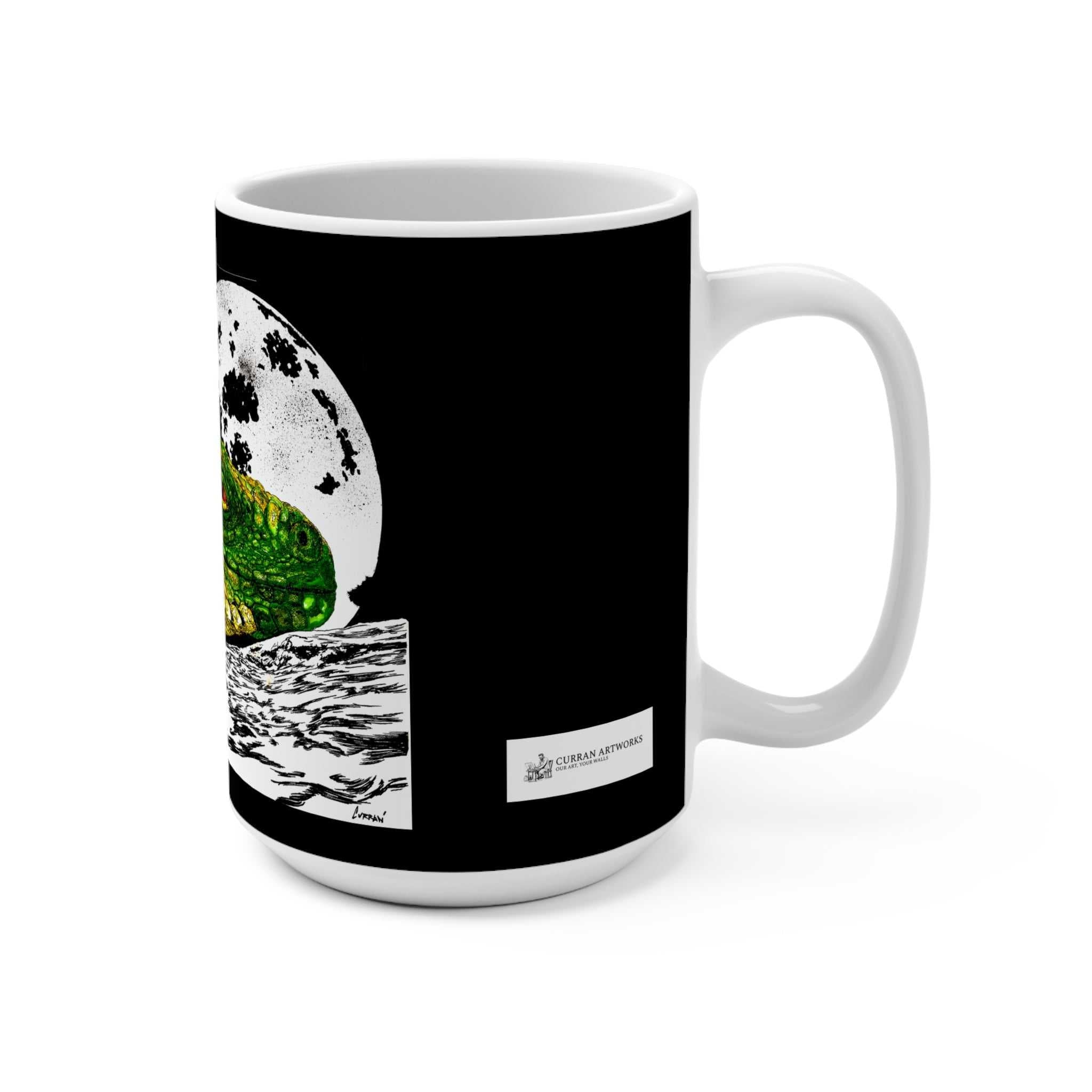 Discover the perfect gift for reptile lovers - Reptile 15oz Artistic Mug with a unique reptile design. Add some art to your mornings!