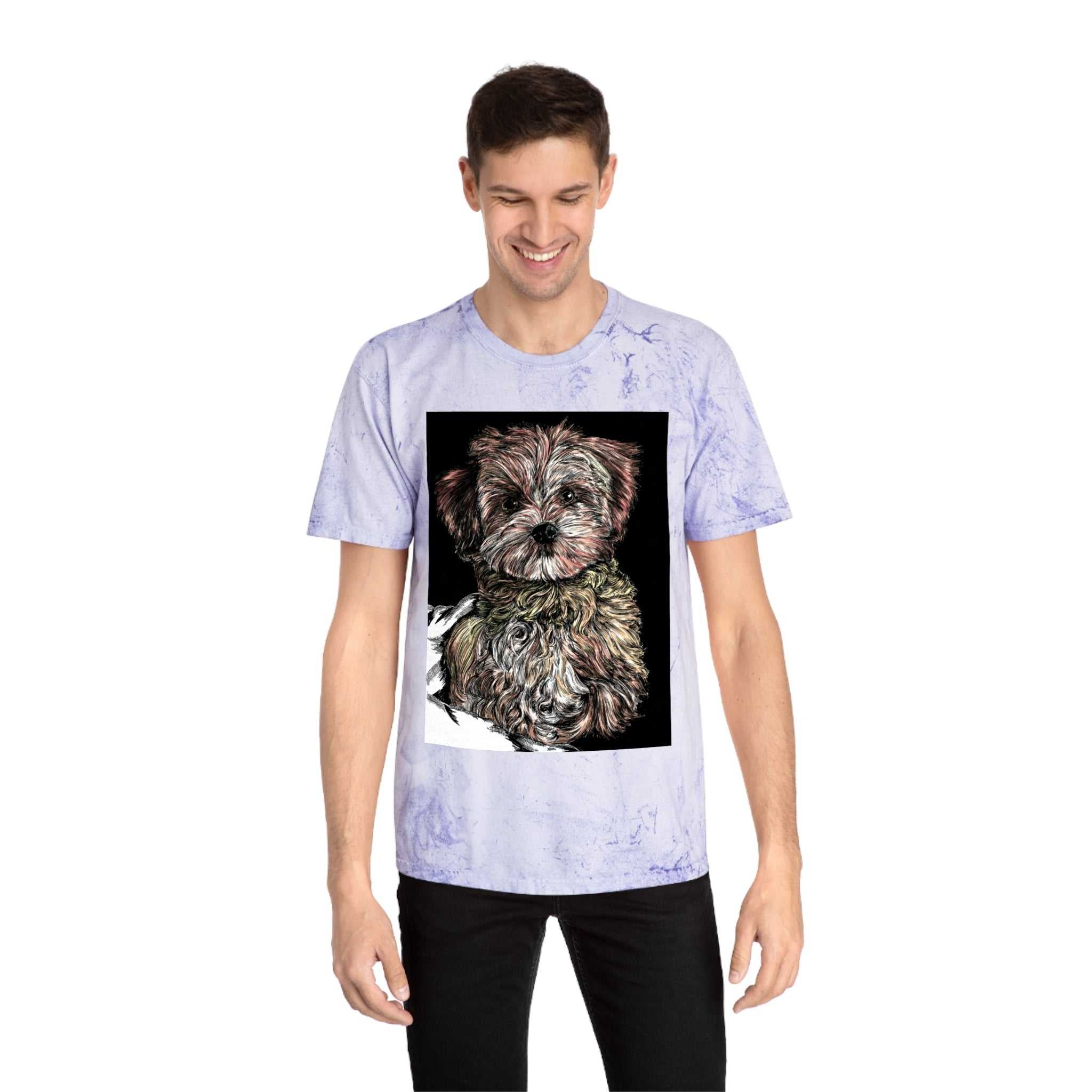 Show your love for your furry friends with this Puppy Colorful Art Unisex T-Shirt - Perfect Gift for Pet Lovers. Get yours today!