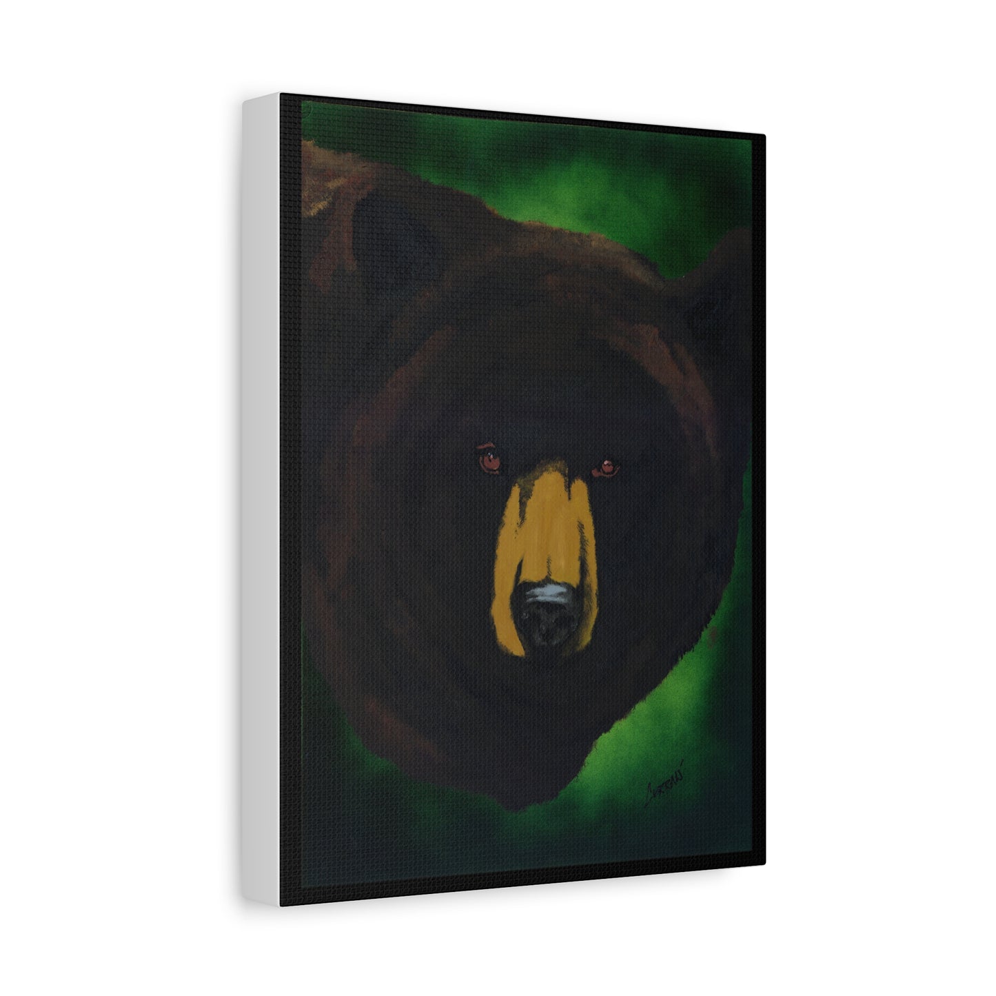 Brown Bear Wall Art, Brown Bear Art Print