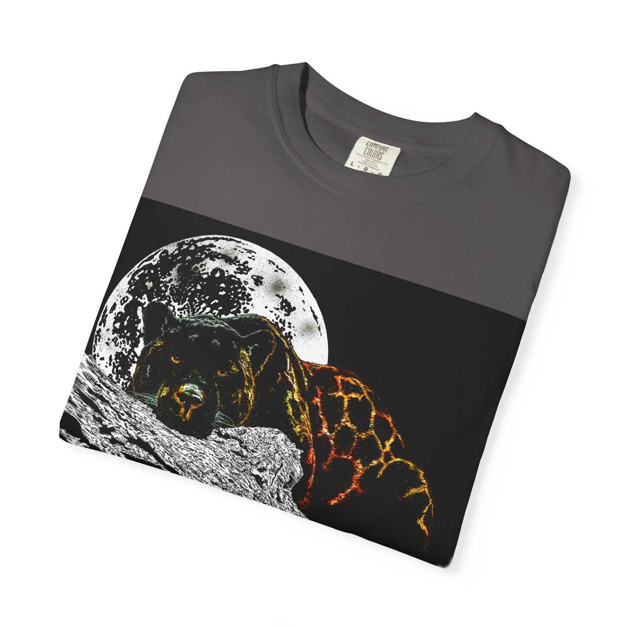 Panther Unisex T-Shirt - Garment-Dyed Animal Tee