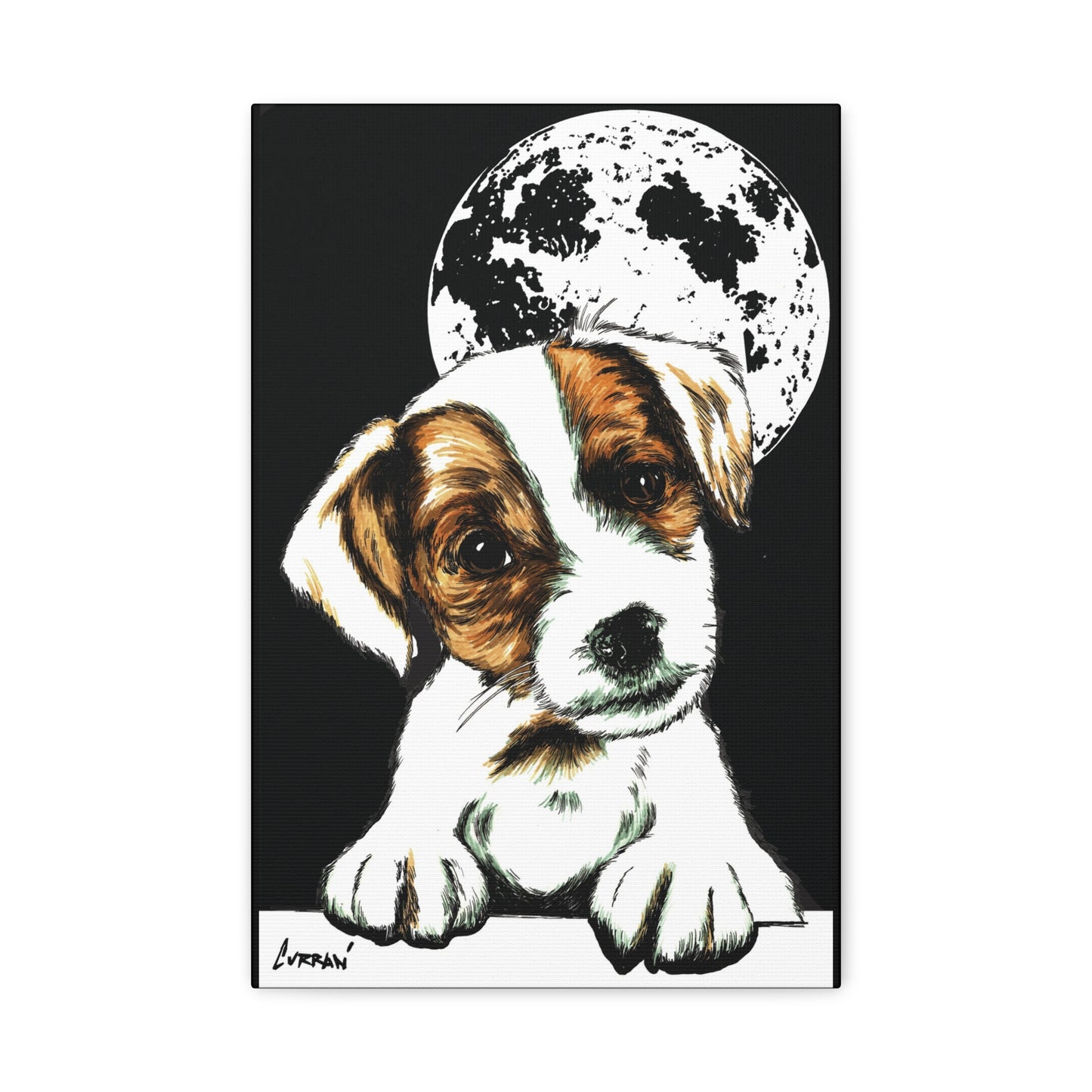 Beagle Wall Art Print of the Original, hand drawn wall art