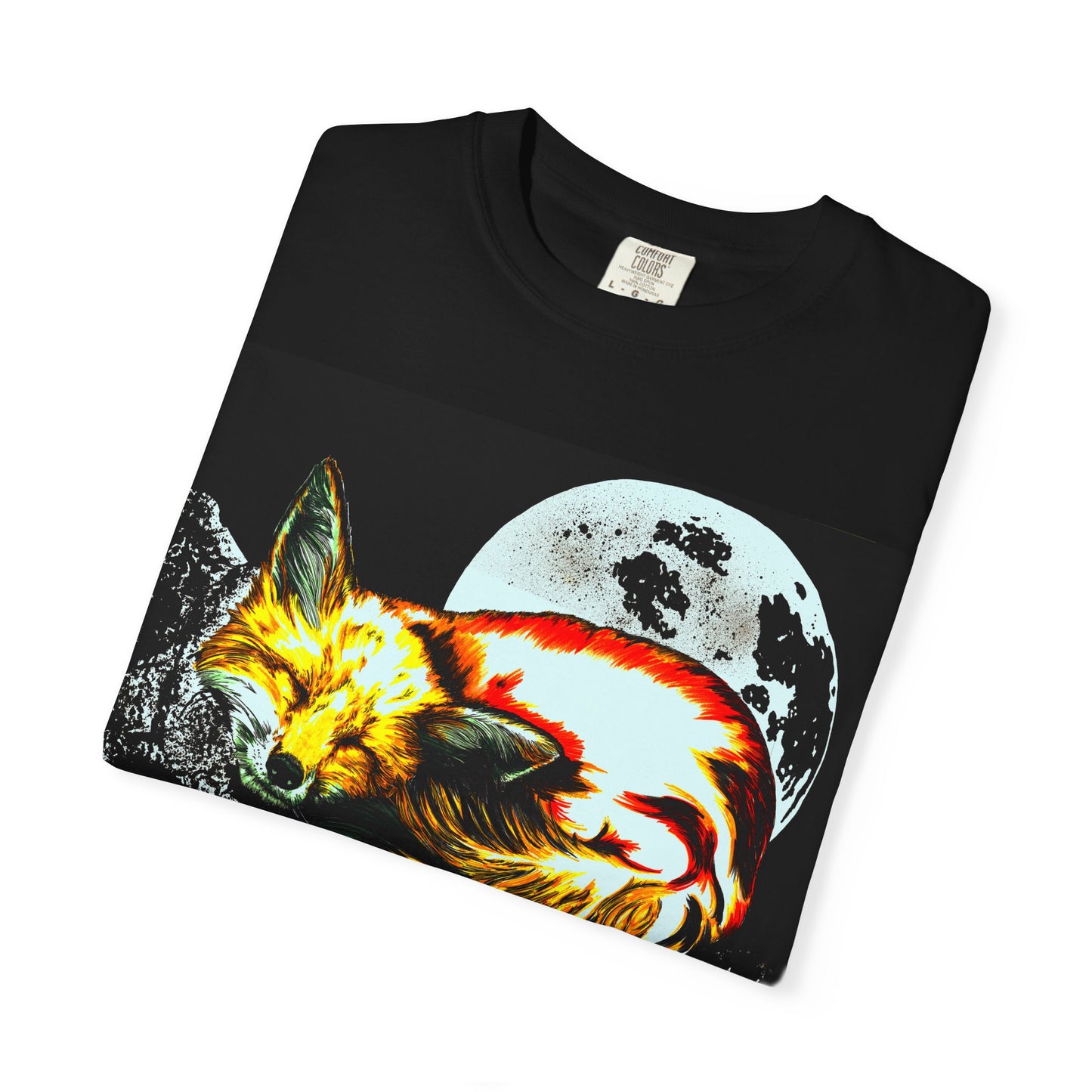 Dreamy Red Fox Graphic Unisex T-Shirt - Night Vibes