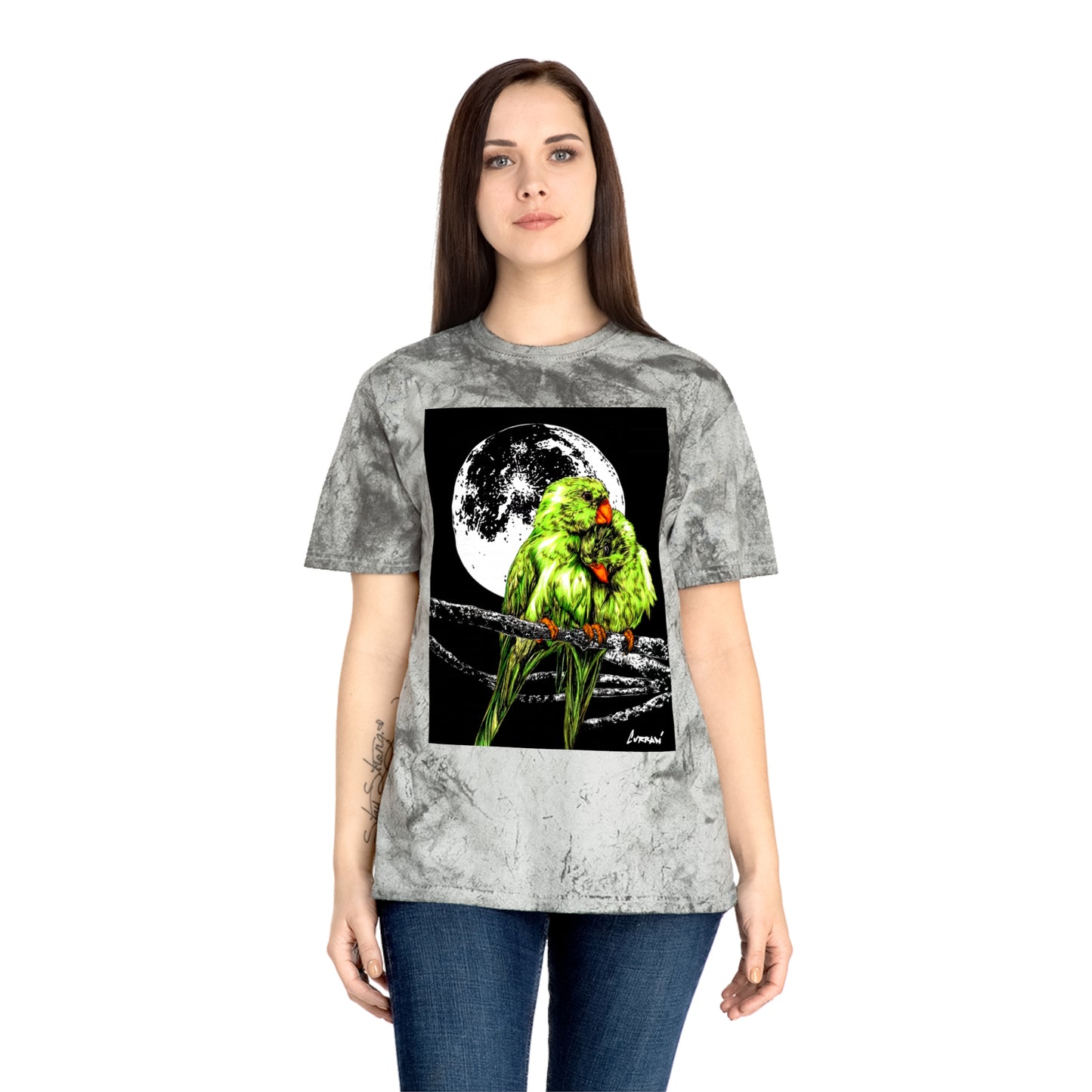 Beautiful Parrot Art Unisex Tee - Nature Lovers Gift