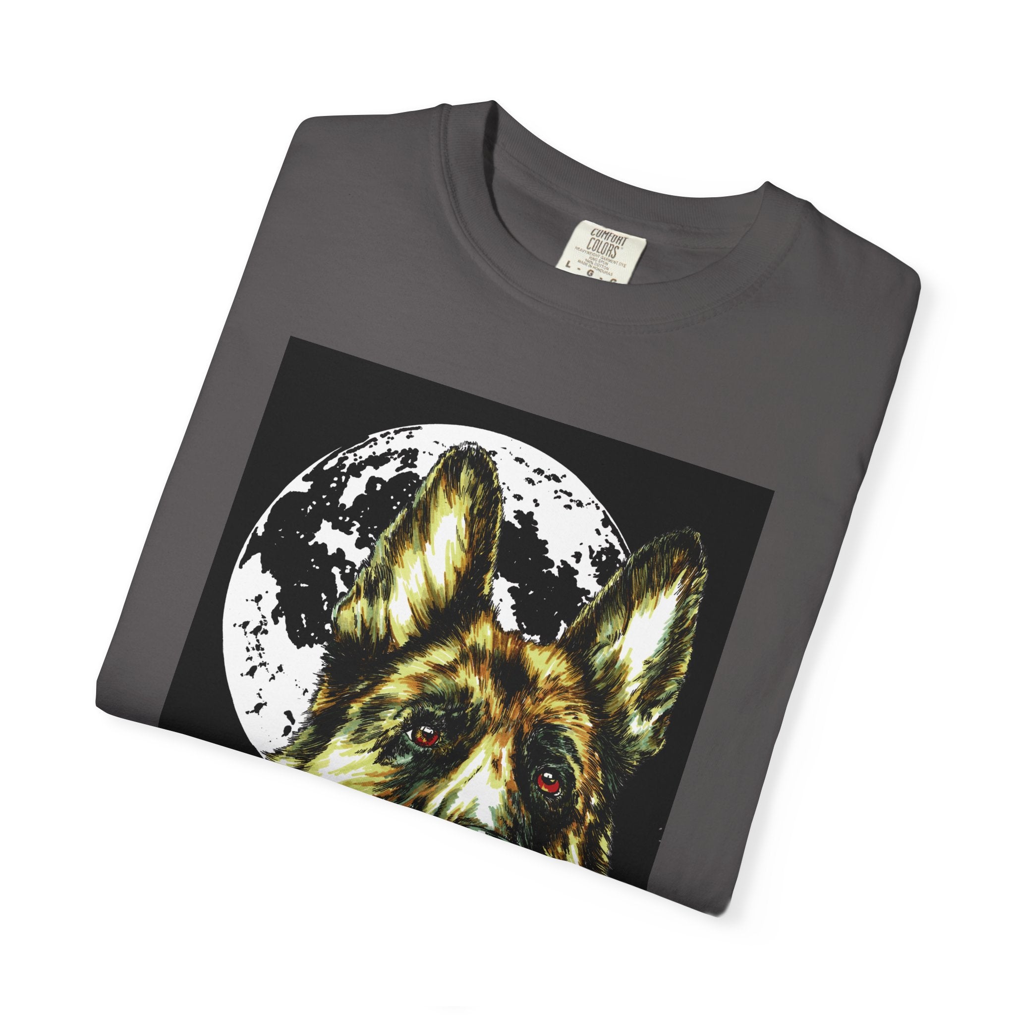 German Shepherd Hand Painted Unisex T-shirt