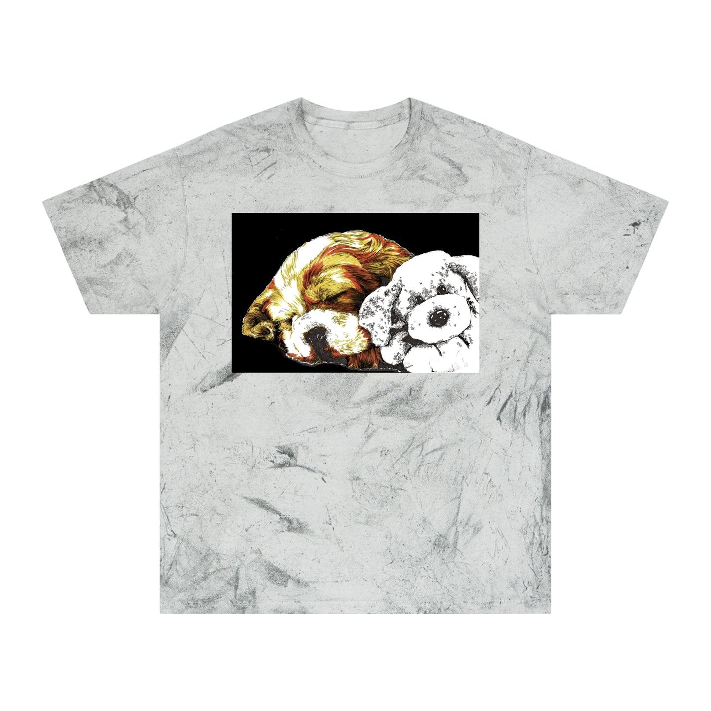 Color Blast Cocker Spaniel Unisex T-Shirt
