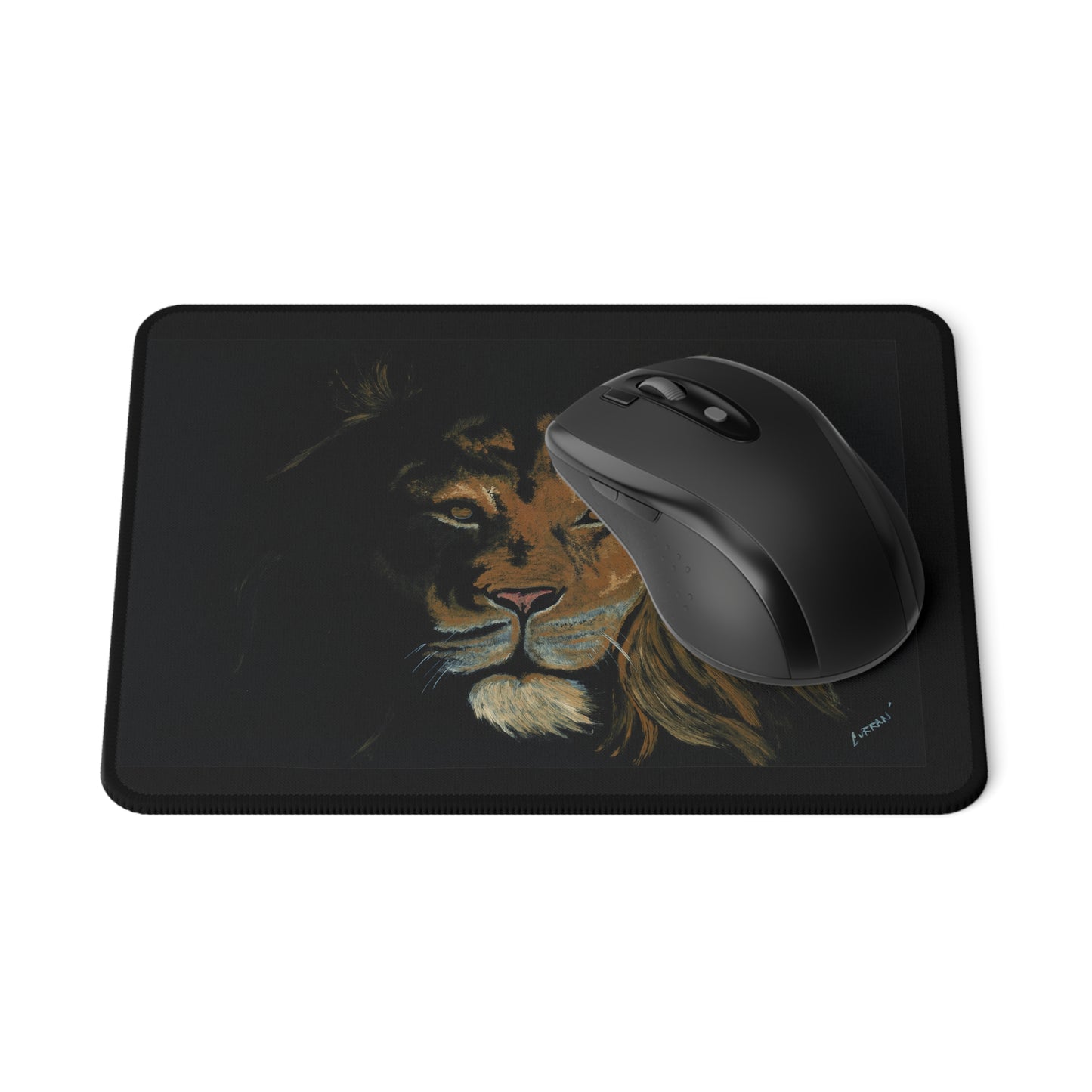 Majestic Lion Non-Slip Gaming Mouse Pad for Gamers