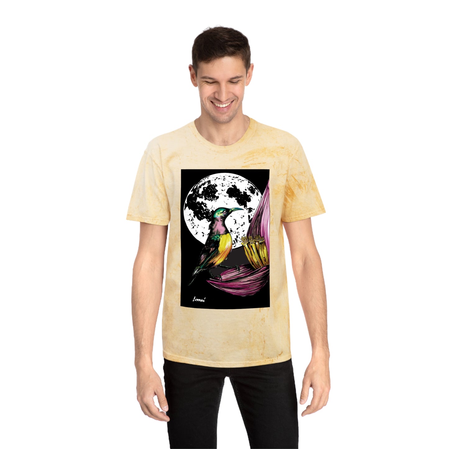 Colorful Hummingbird Art Unisex T Shirt Nature Design