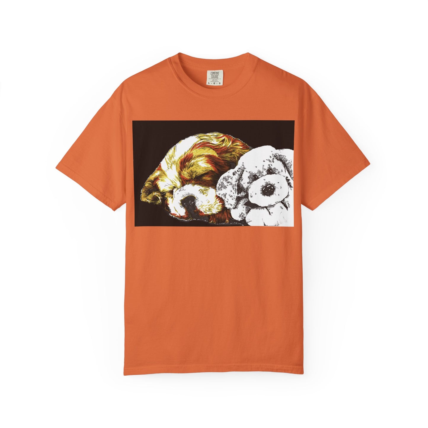Cocker Spaniel T-shirt - Hand Drawn Art Design