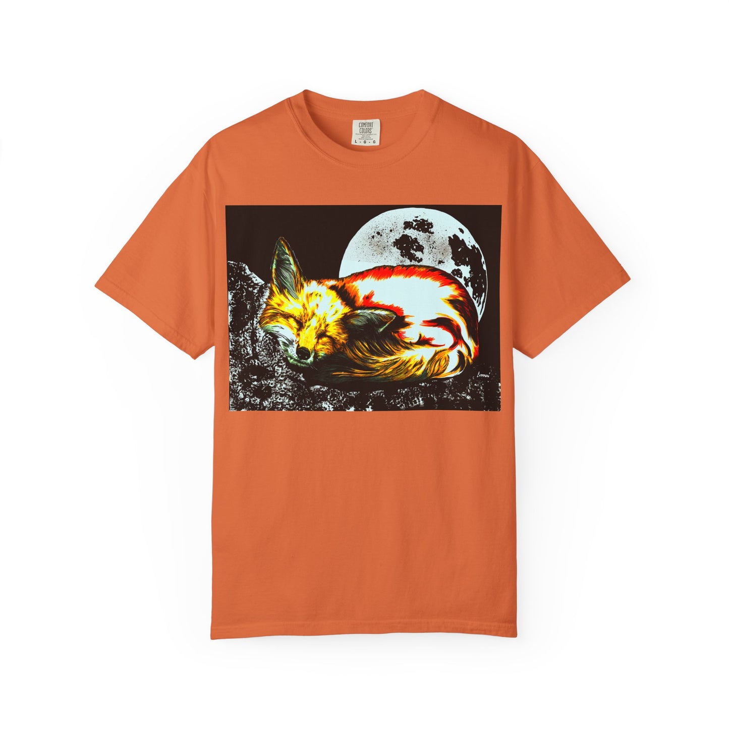 Dreamy Red Fox Graphic Unisex T-Shirt - Night Vibes