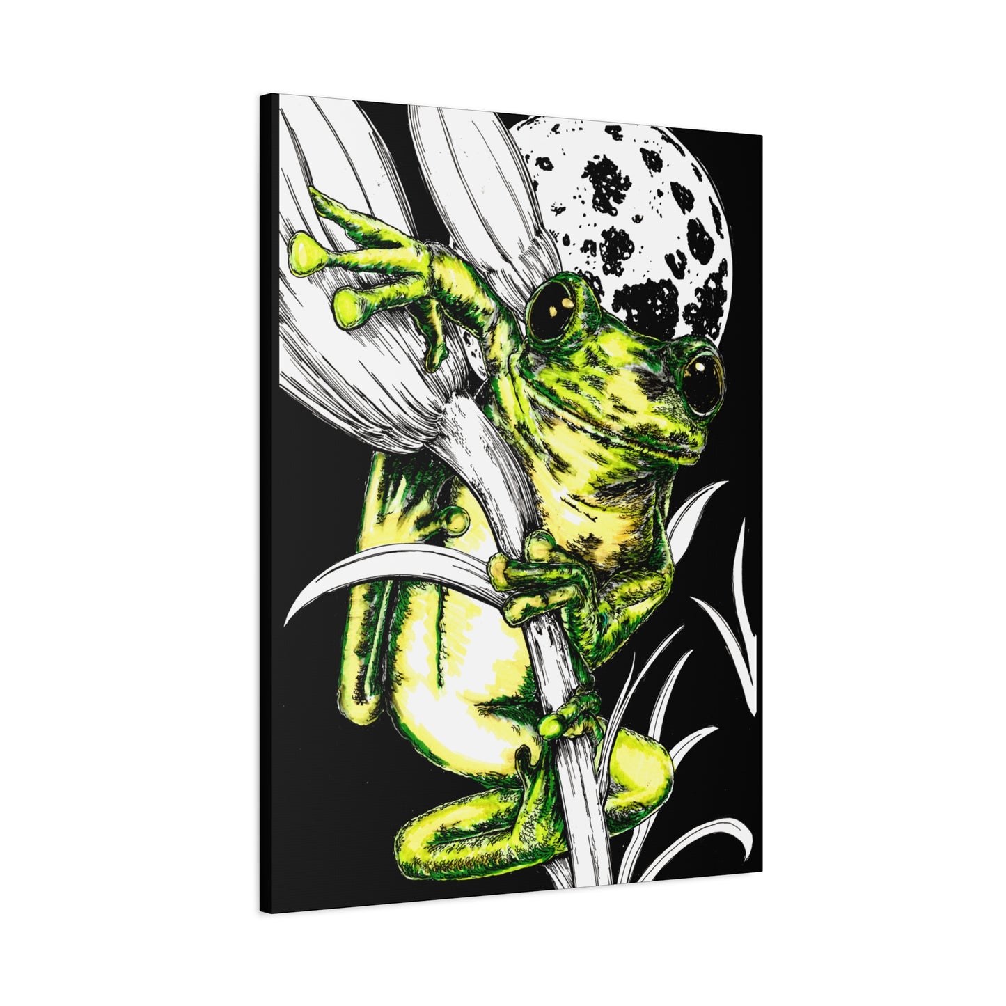 Frog 1 Wall Art Print of the Original, hand drawn wall art