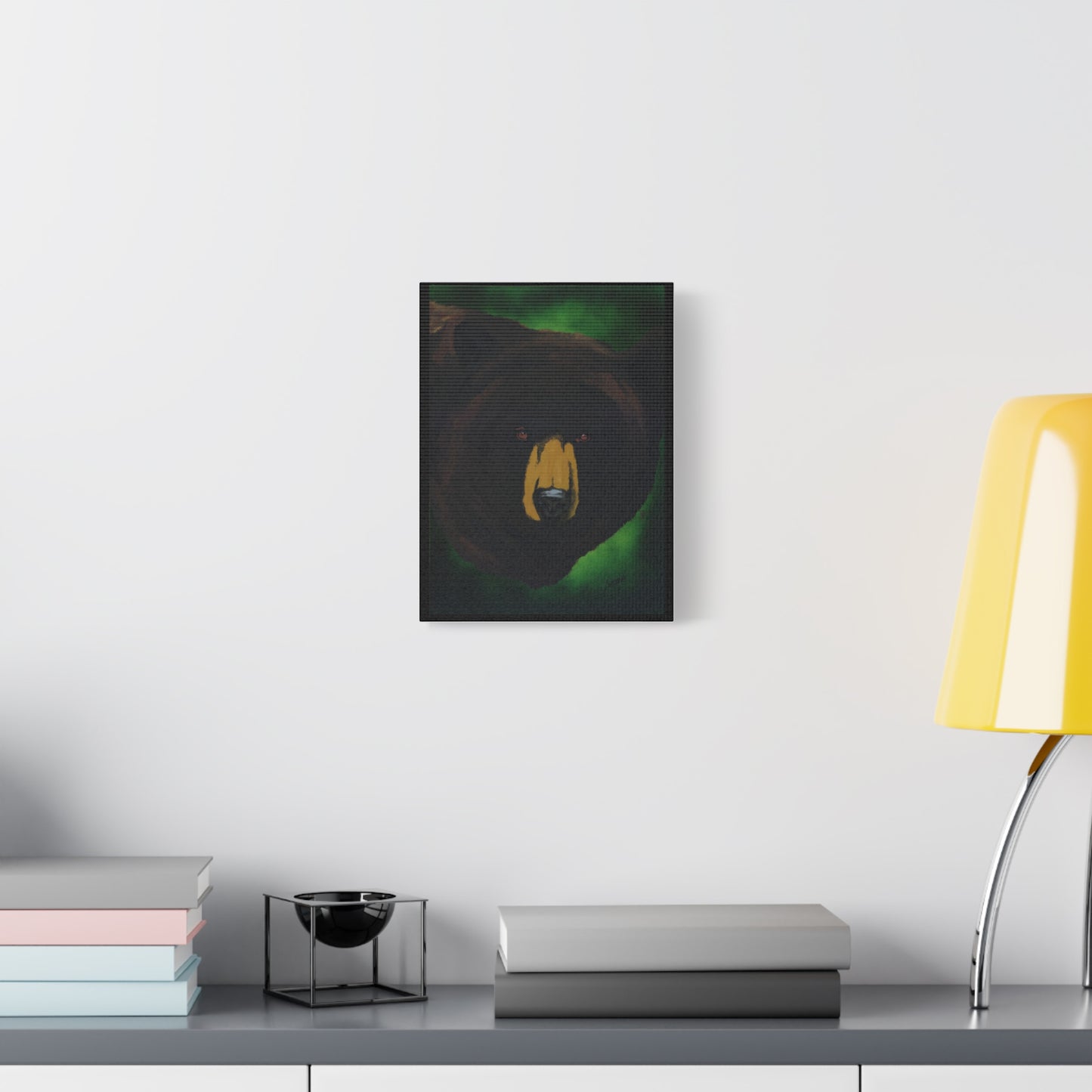 Brown Bear Wall Art, Brown Bear Art Print