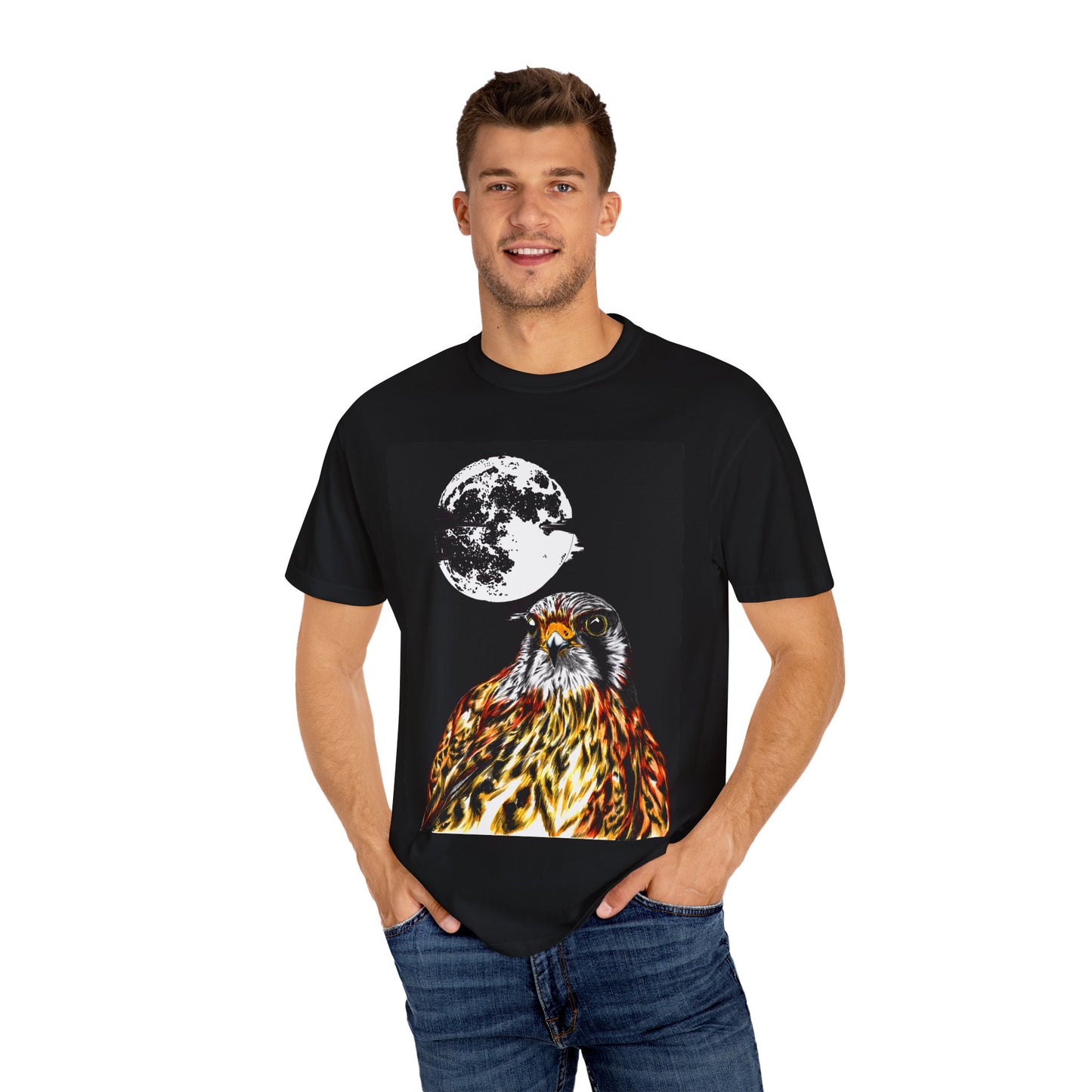 Moonlit Falcon T-Shirt