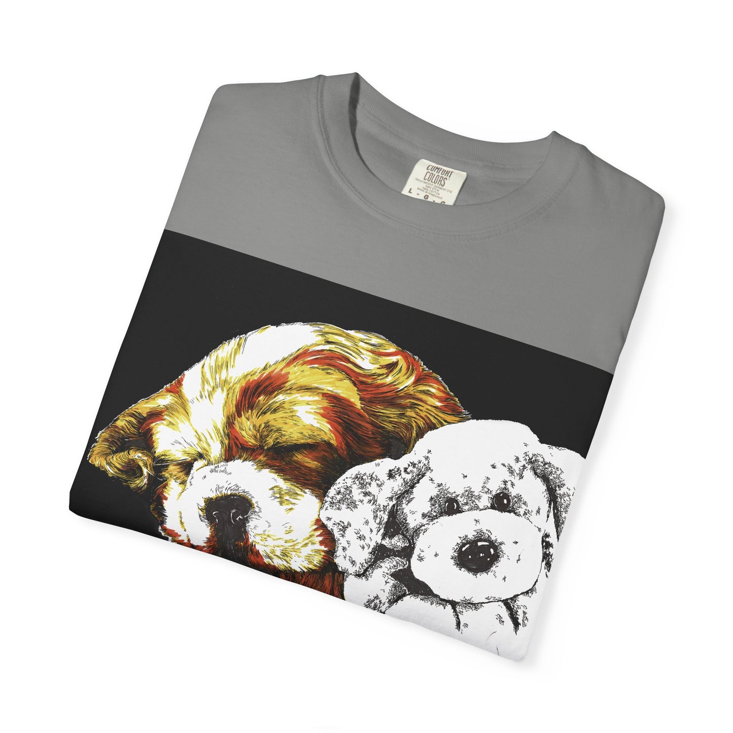 Cocker Spaniel T-shirt - Hand Drawn Art Design