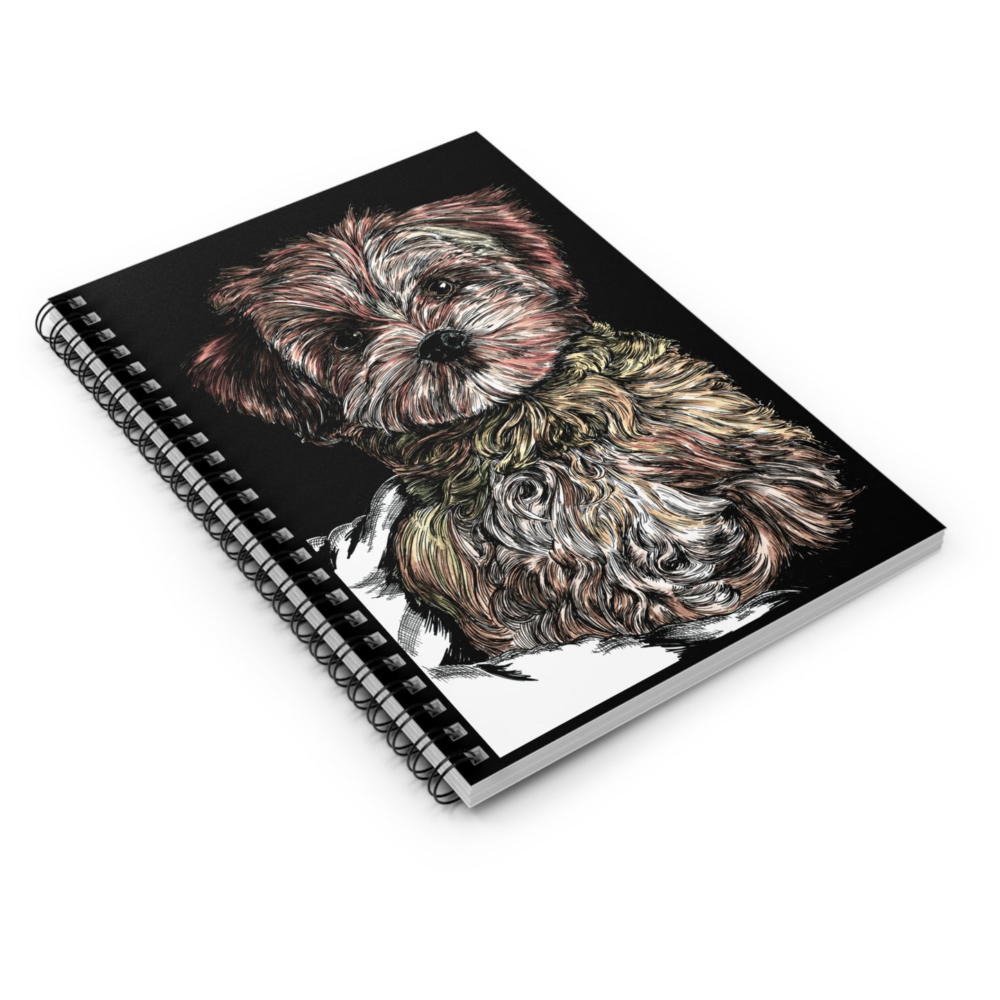 Puppy Spiral Notebook