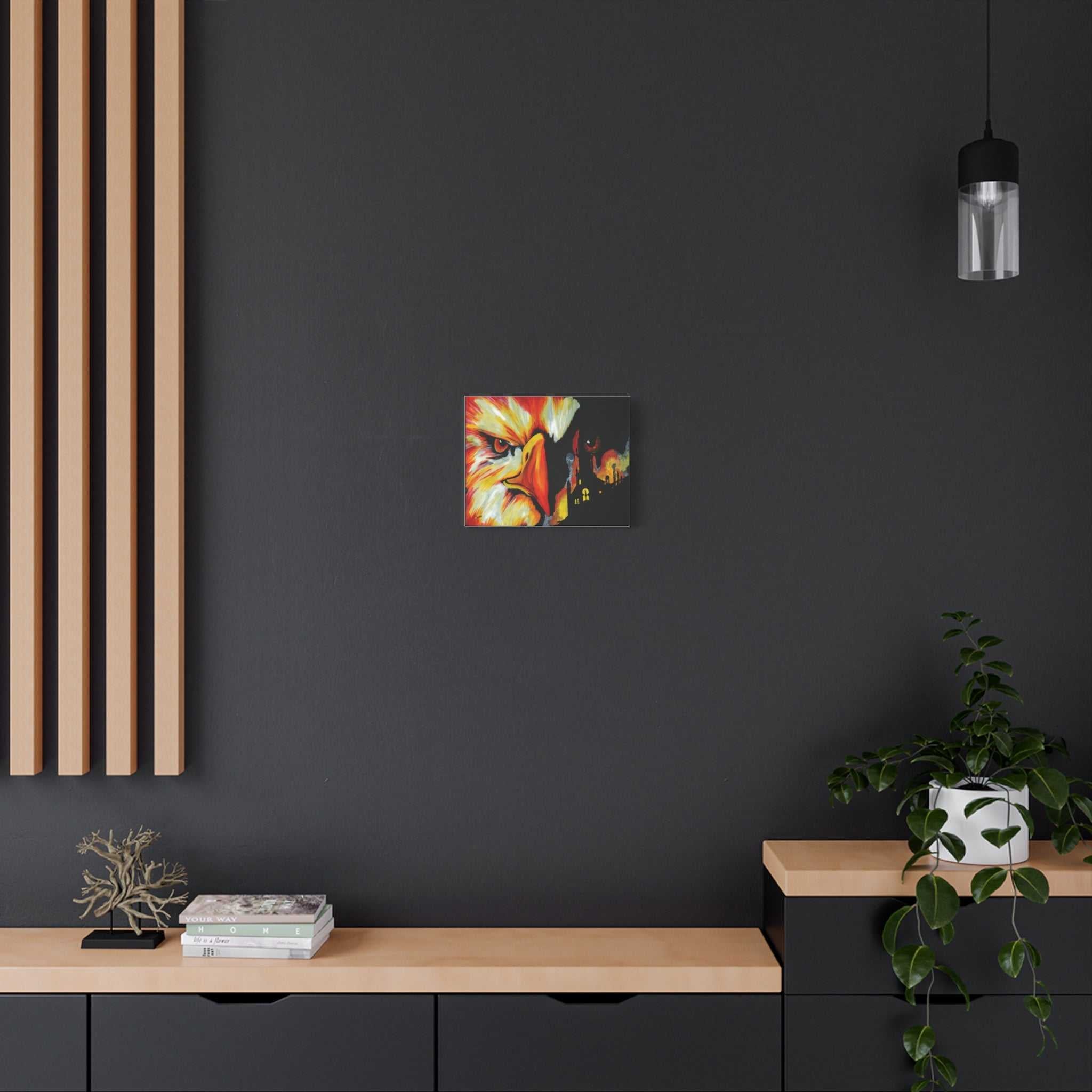 Phoenix Canvas Print, print of my Original hand painted art