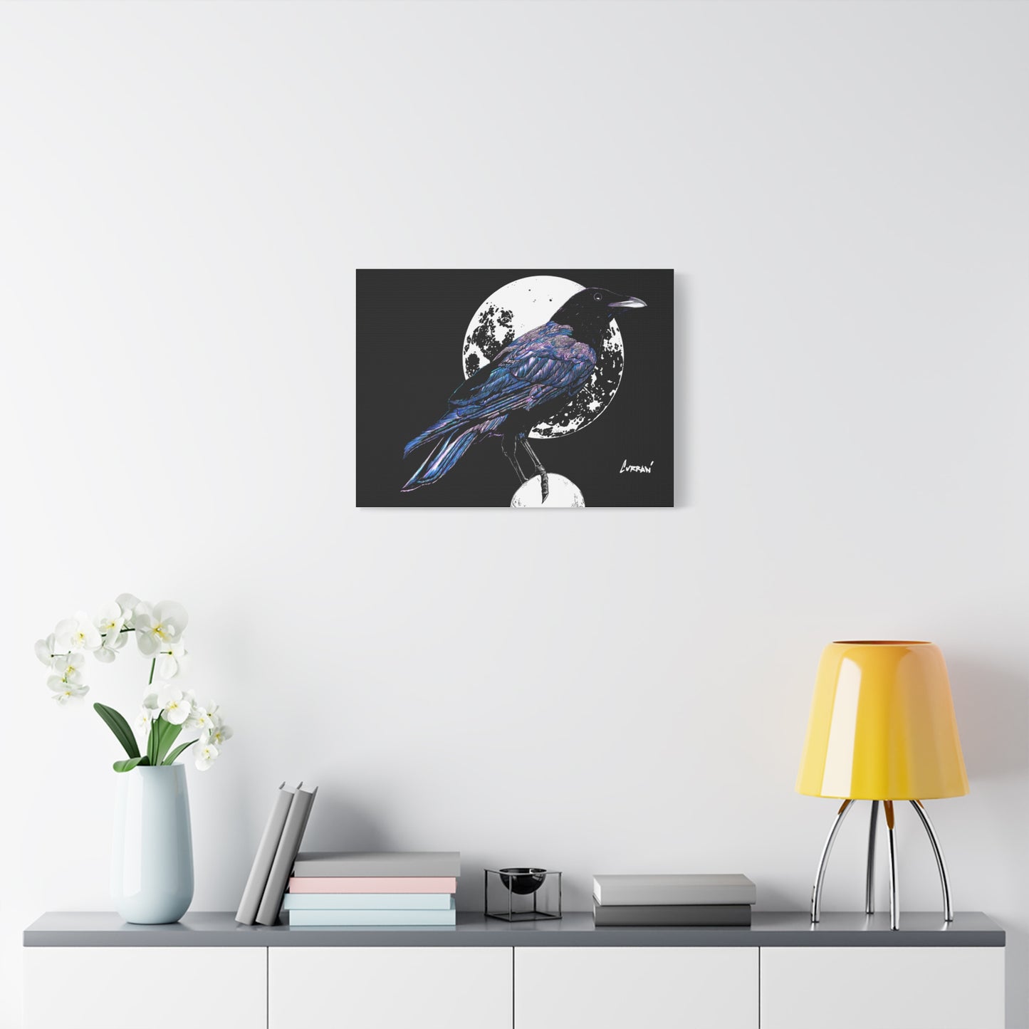 Crow Art – Original Hand-Drawn Unique, Detailed Illustration