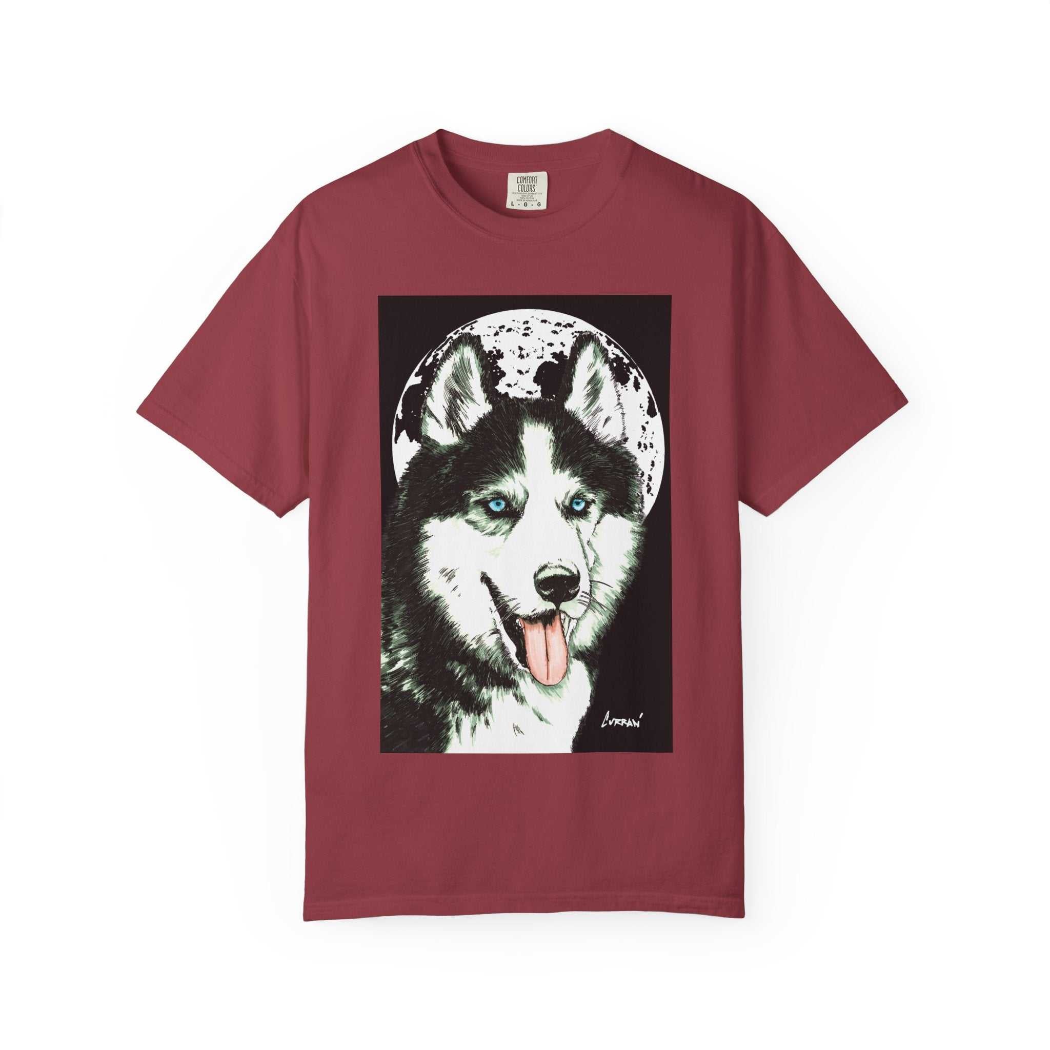 Discover the perfect blend of style and comfort with our Siberian Husky Unisex Garment-Dyed T-Shirt. Shop now for a look that stands out!