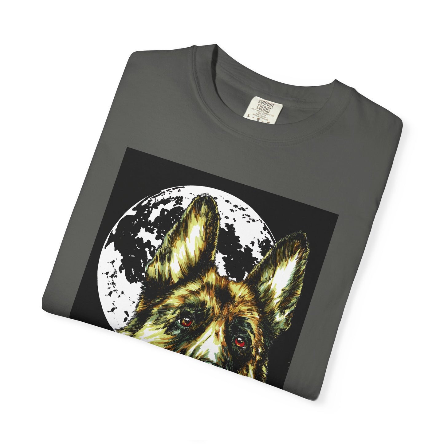 German Shepherd Hand Painted Unisex T-shirt