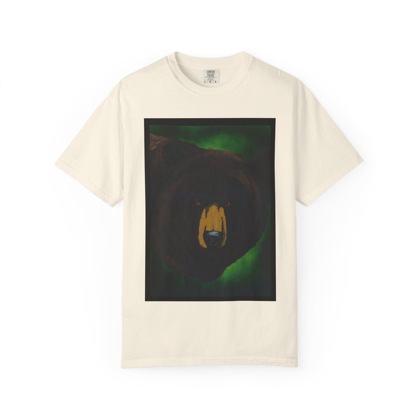 Brown Bear Unisex Garment-Dyed T-Shirt - Nature Apparel