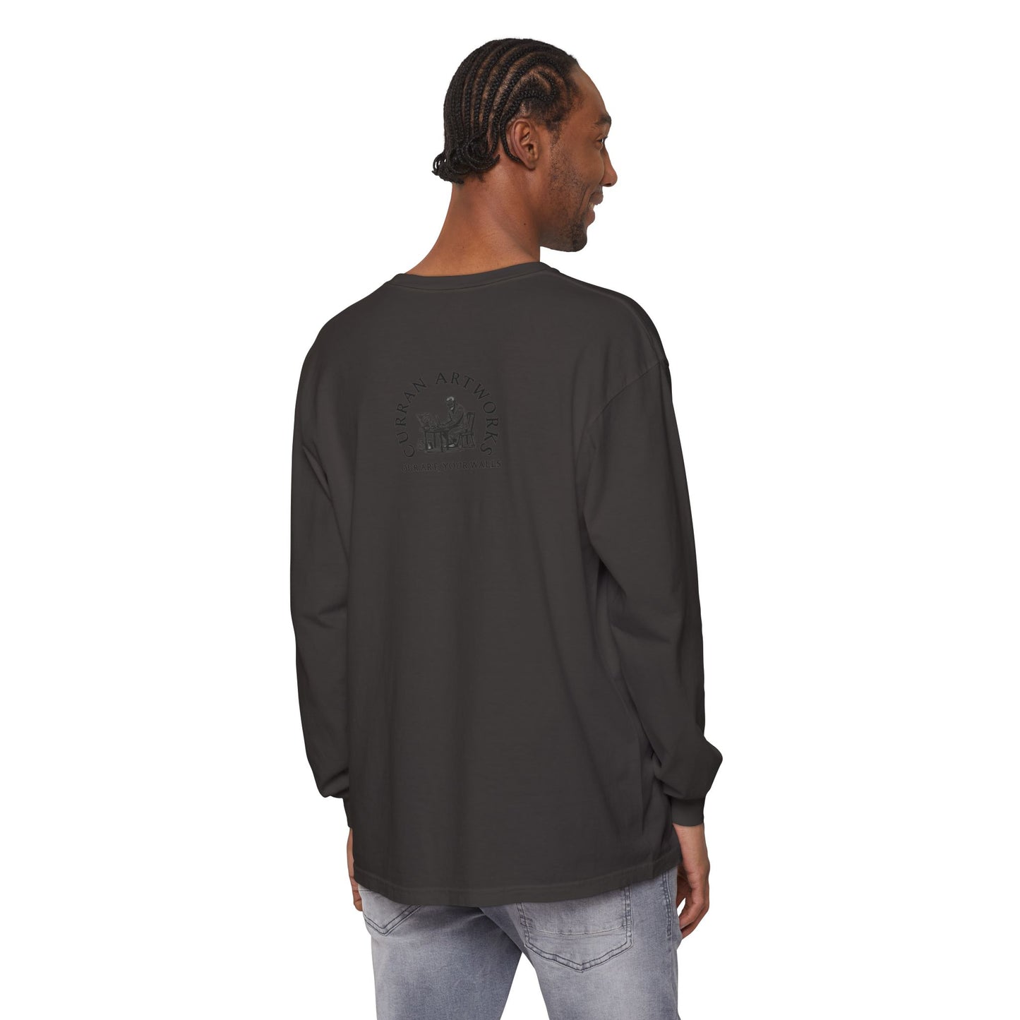Moonlit Brown Bear Cub Unisex Long Sleeve T Shirt