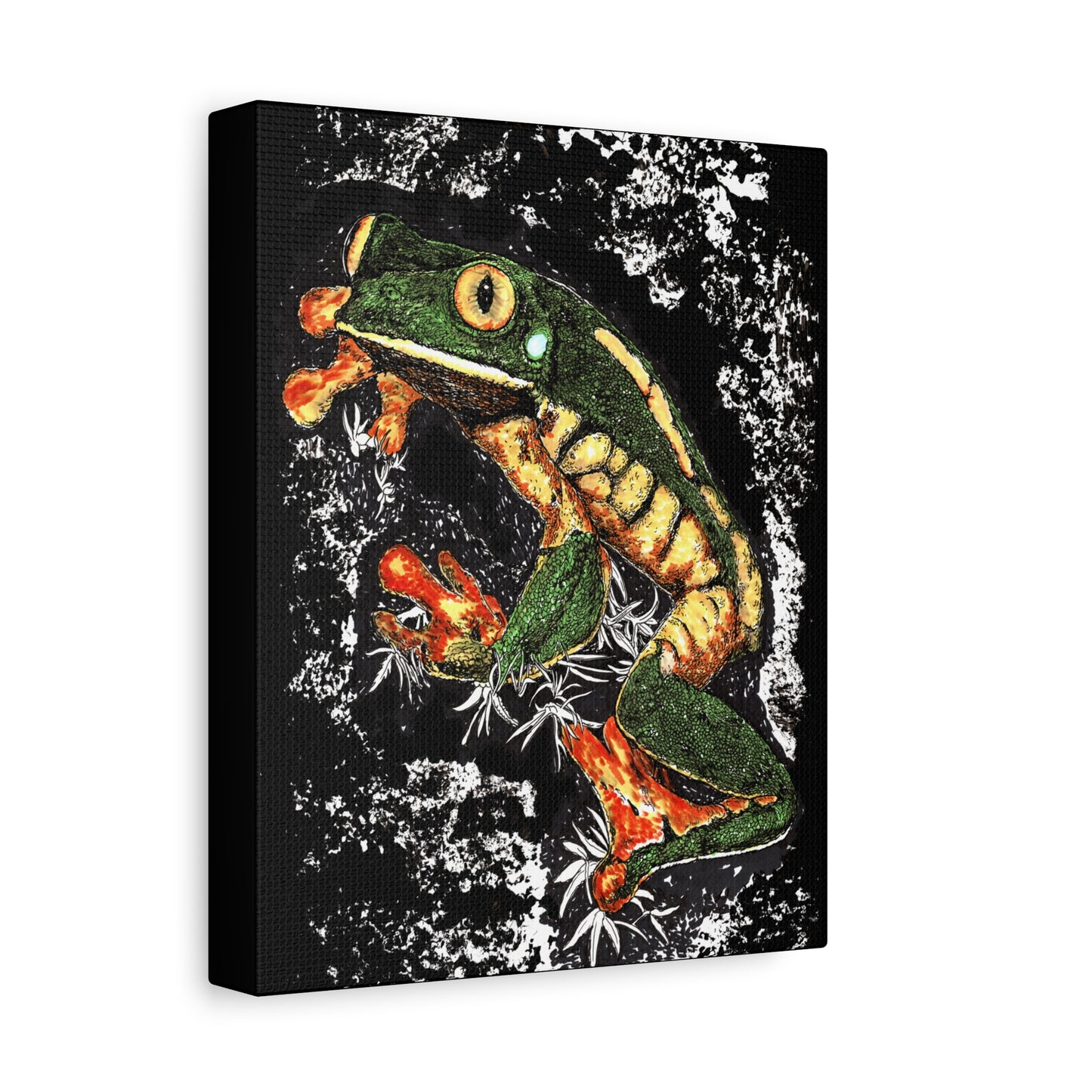 Frog Wall Art Print of the Original, hand drawn wall art