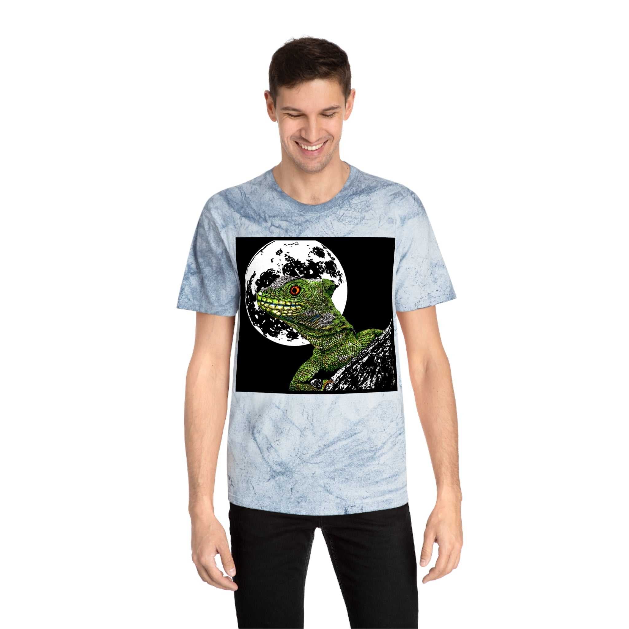 Striking Lizard Color Blast T Shirt featuring the Original