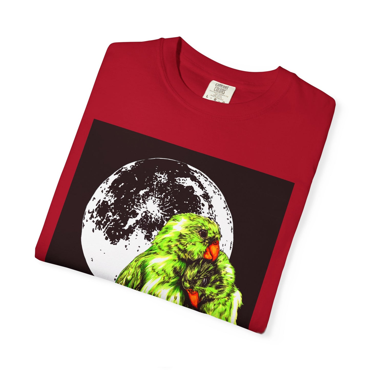 Parrots in the Moonlight Unisex T-shirt