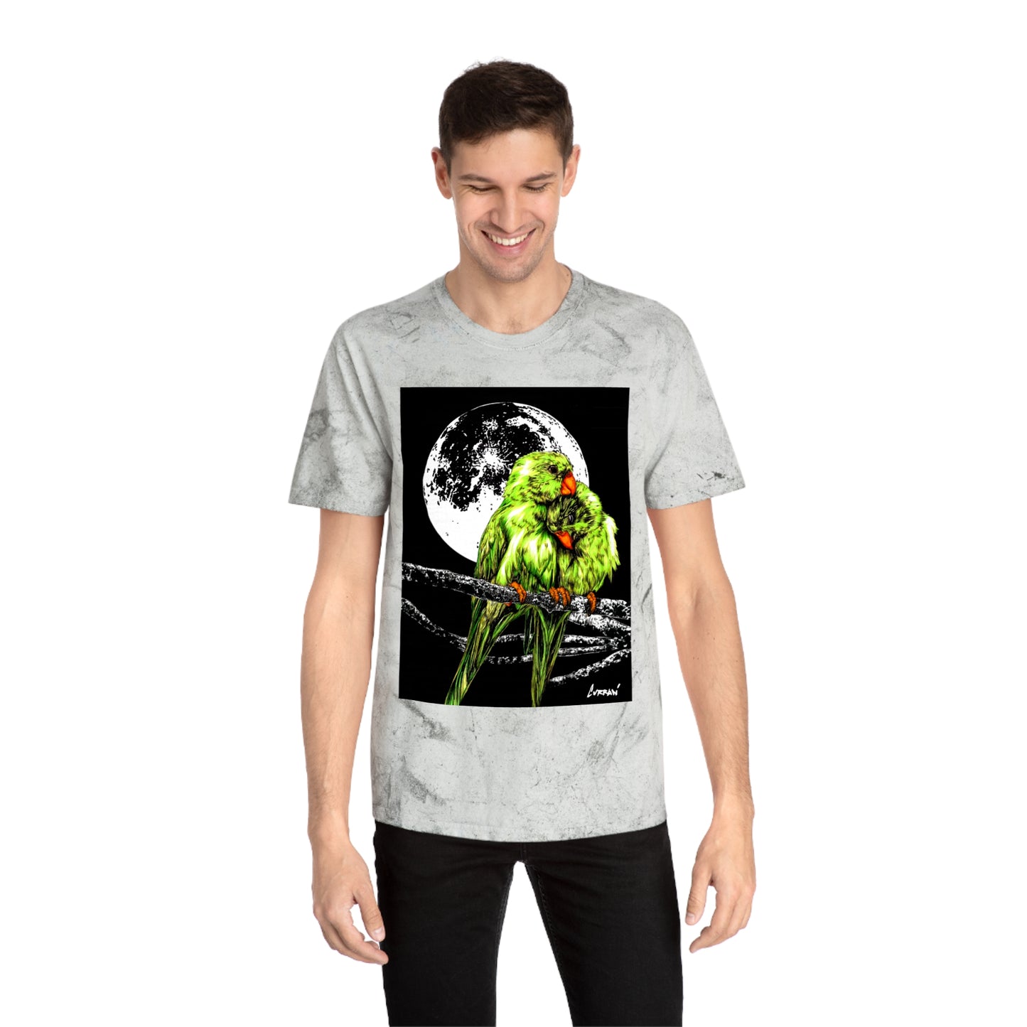 Beautiful Parrot Art Unisex Tee - Nature Lovers Gift