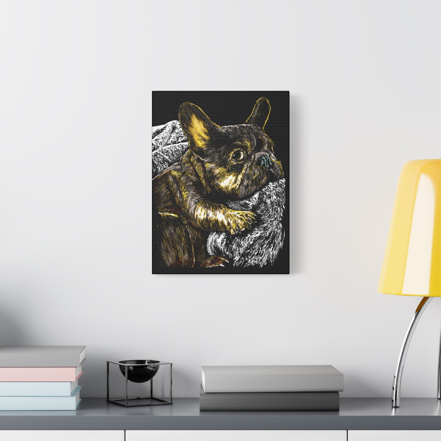 French Bulldog Canvas Wall Art Print of the Original,