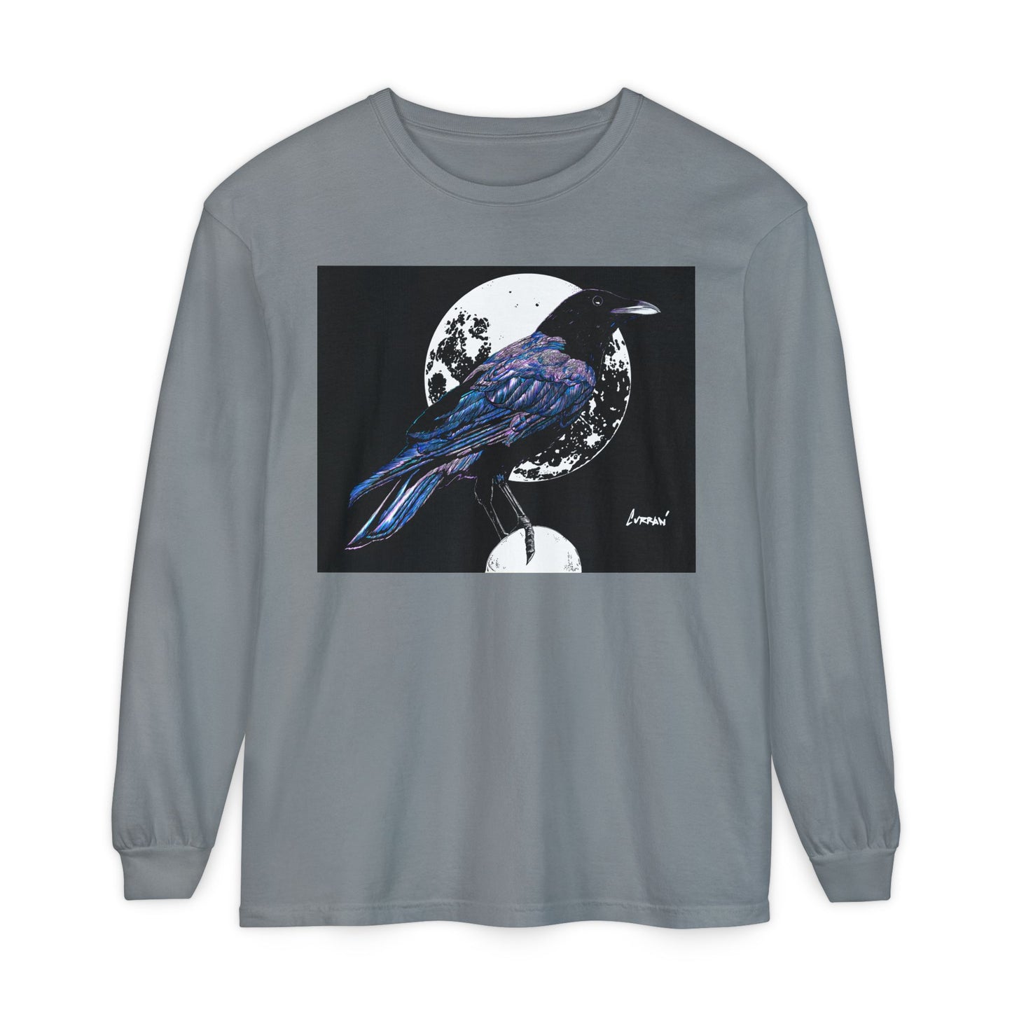 Mystical Crow Long Sleeve T Shirt Unisex