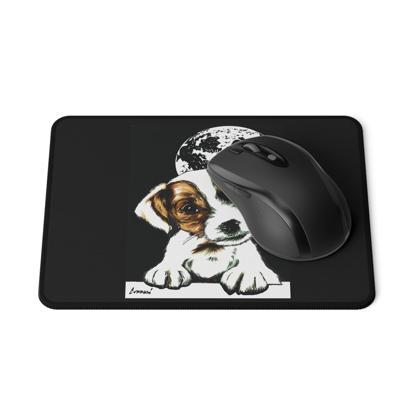 Beagle Non-Slip Gaming Mouse Pad by Curran Artworks